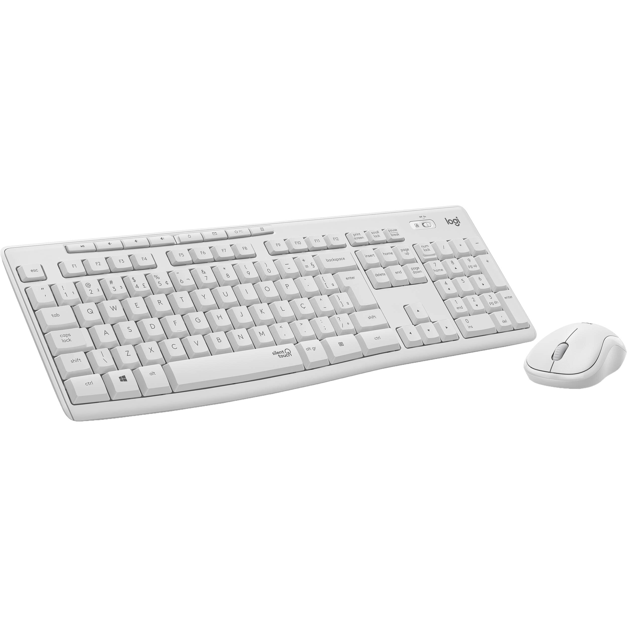 Logitech MK295 Silent Wireless Keyboard Mouse Combo | Quiet Office