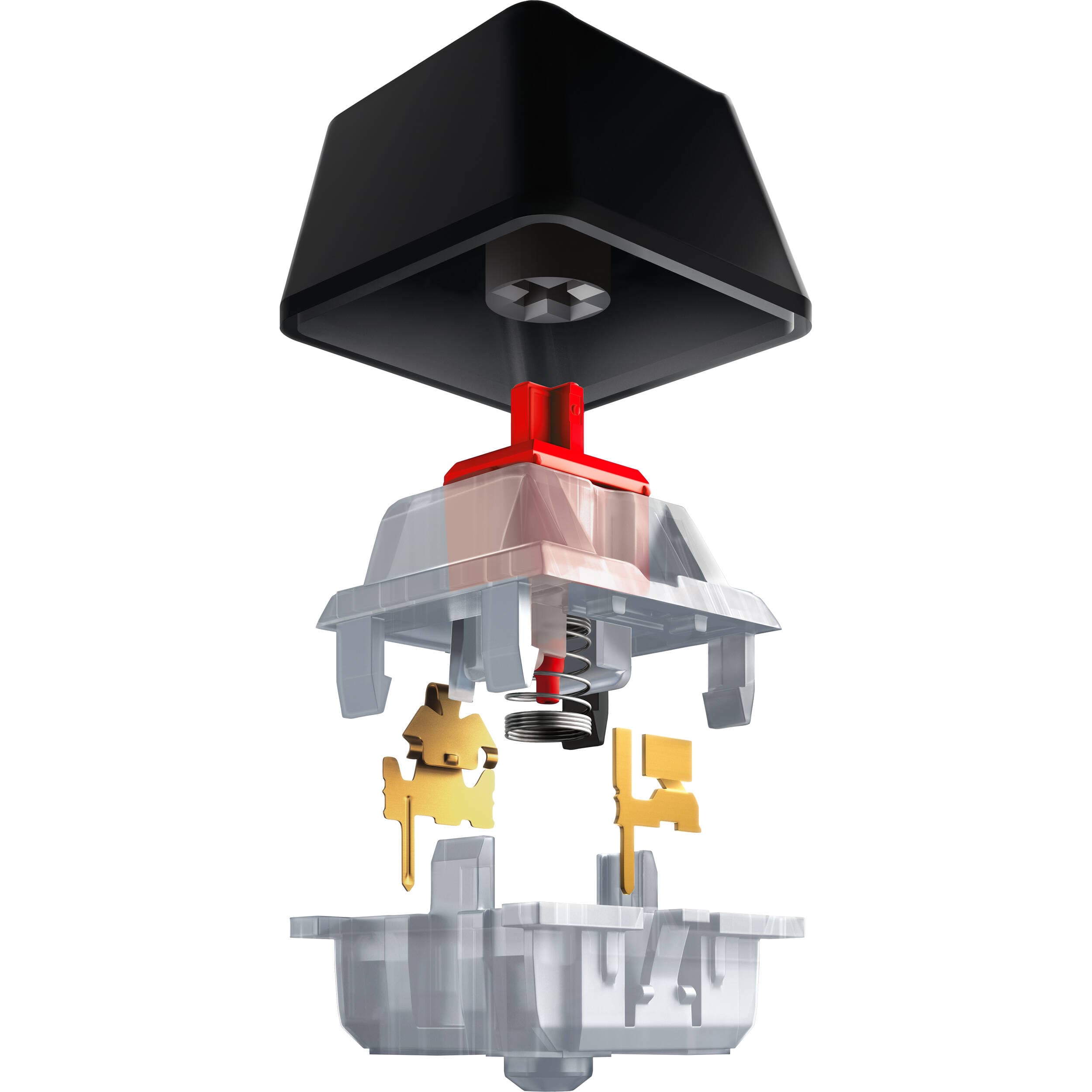 Logitech K845 mechanical illuminated keyboard with red switches and white backlighting