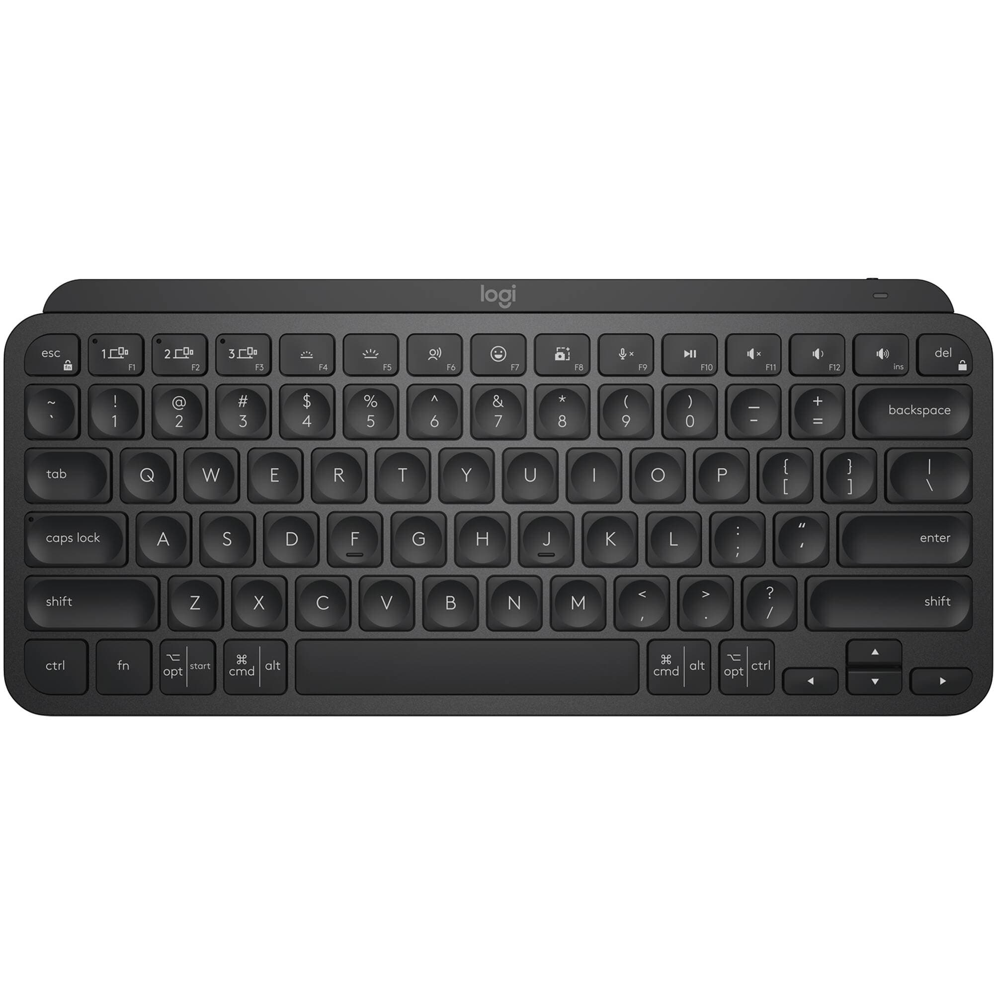 Logitech MX Keys Mini Keyboard Black | Compact Wireless, Backlit