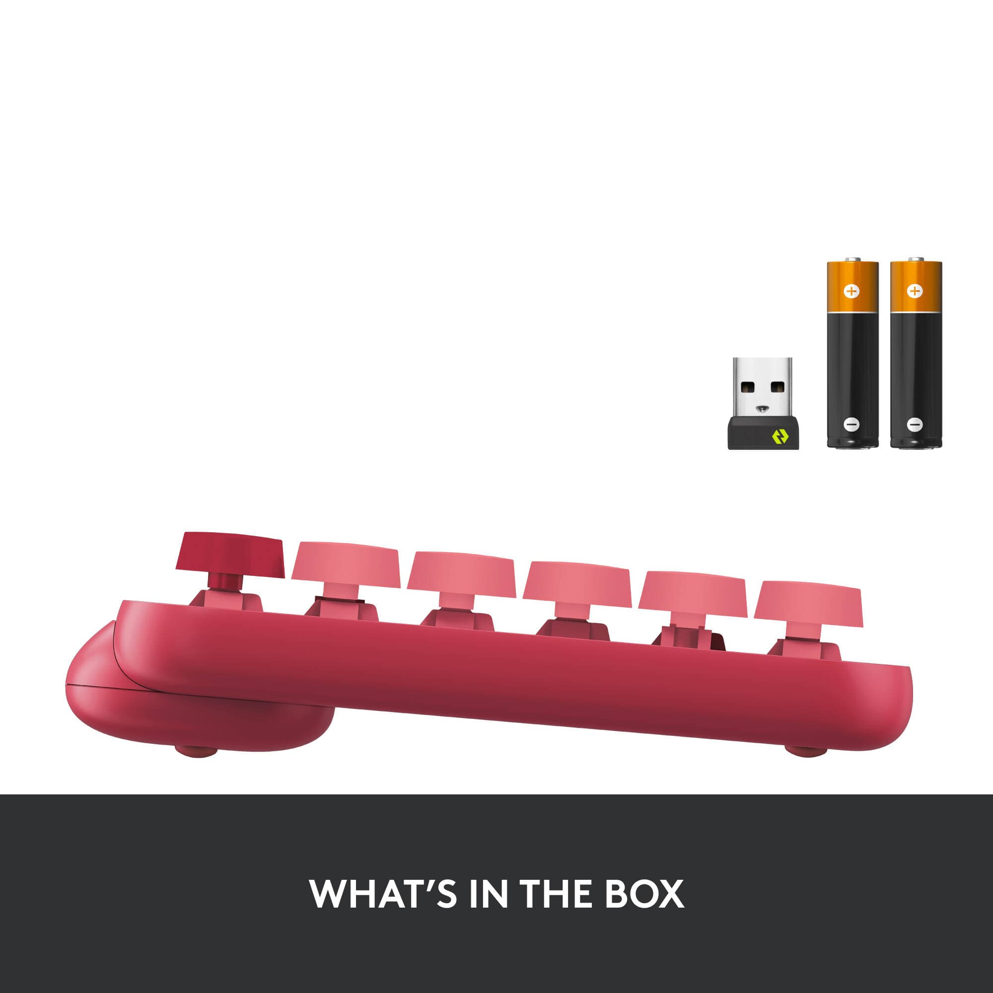 Logitech POP Keys wireless mechanical keyboard with emoji keys and compact layout