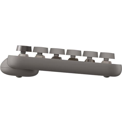 Logitech POP Keys wireless mechanical keyboard in Mist color with compact layout