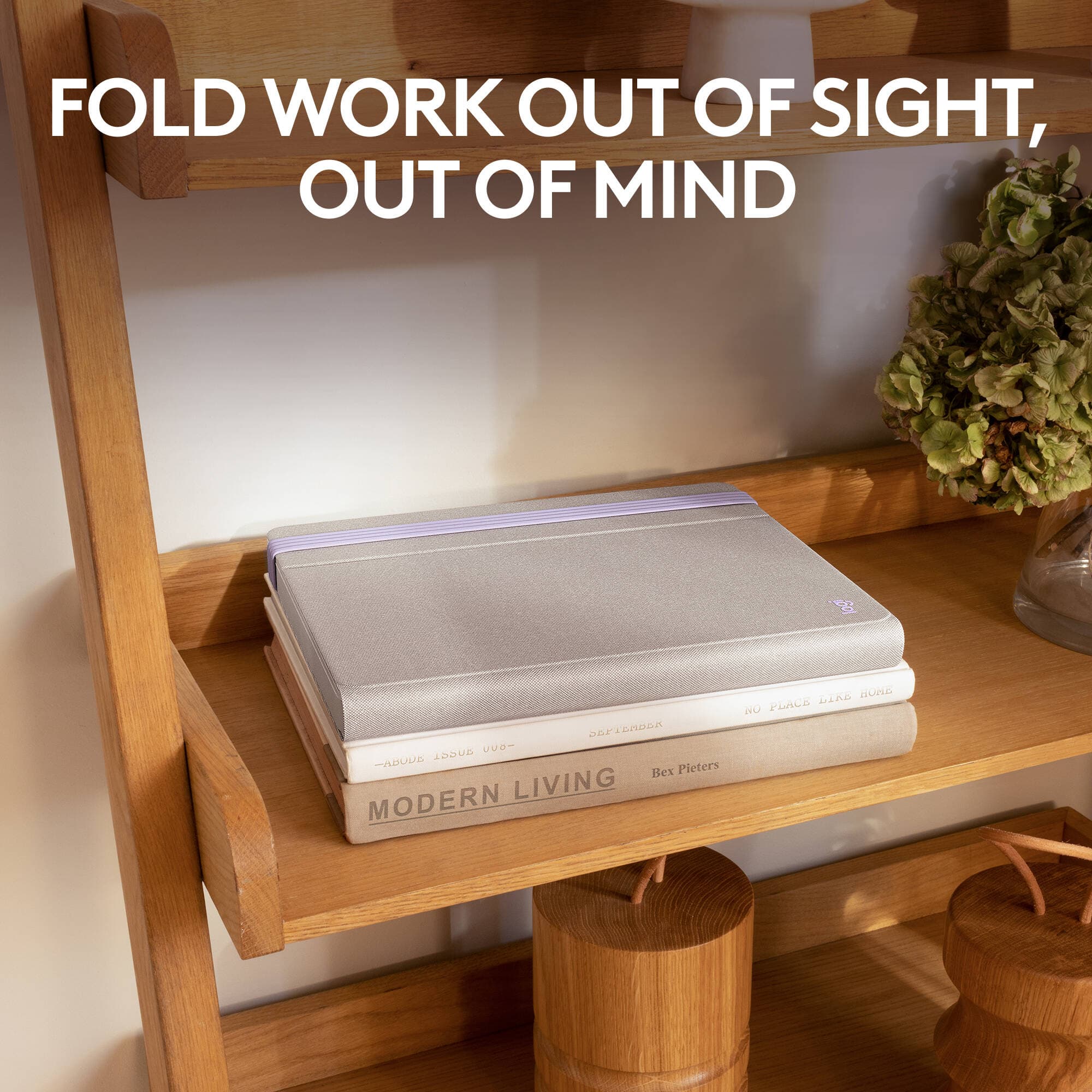 CASA POP UP DESK Classic Chic fold-away home office desk in a compact workspace