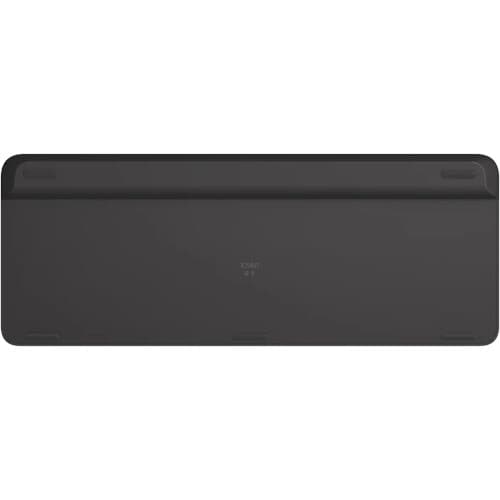 Logitech K585 Slim wireless multi-device keyboard in graphite with compact low-profile design