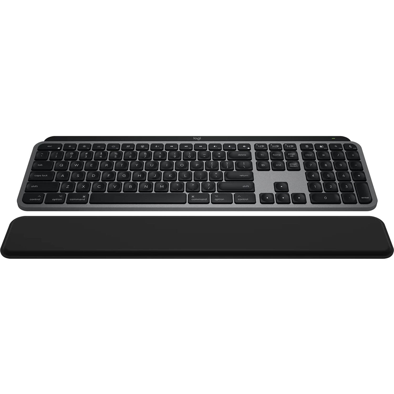 Logitech MX Keys S Combo for Mac wireless keyboard and mouse set in Grey