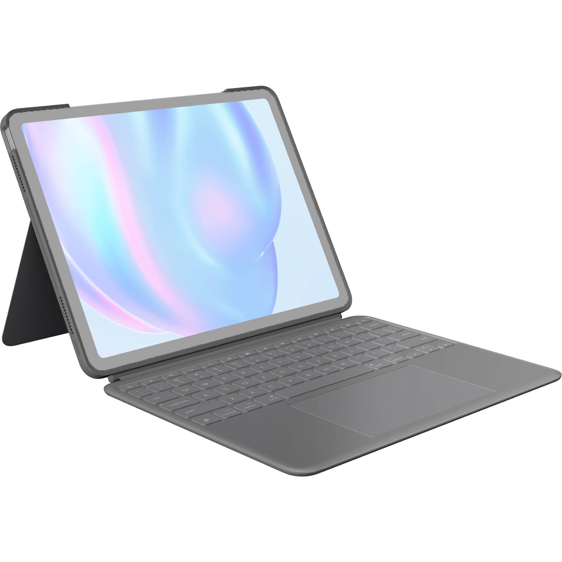 Logitech Combo Touch grey keyboard case for iPad Air 13-inch with trackpad