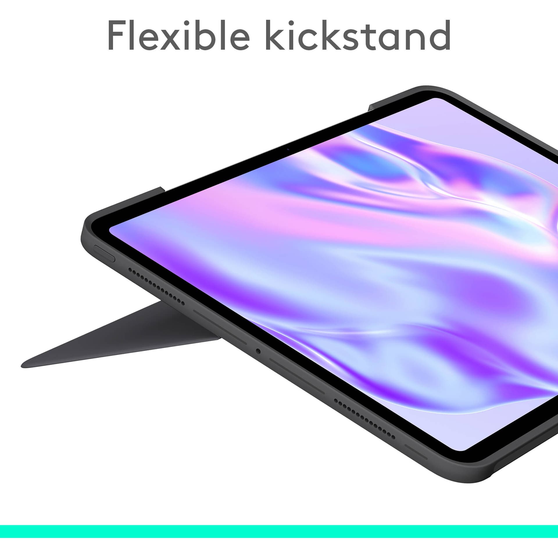 Logitech Combo Touch grey keyboard case for iPad Pro 13-inch with trackpad