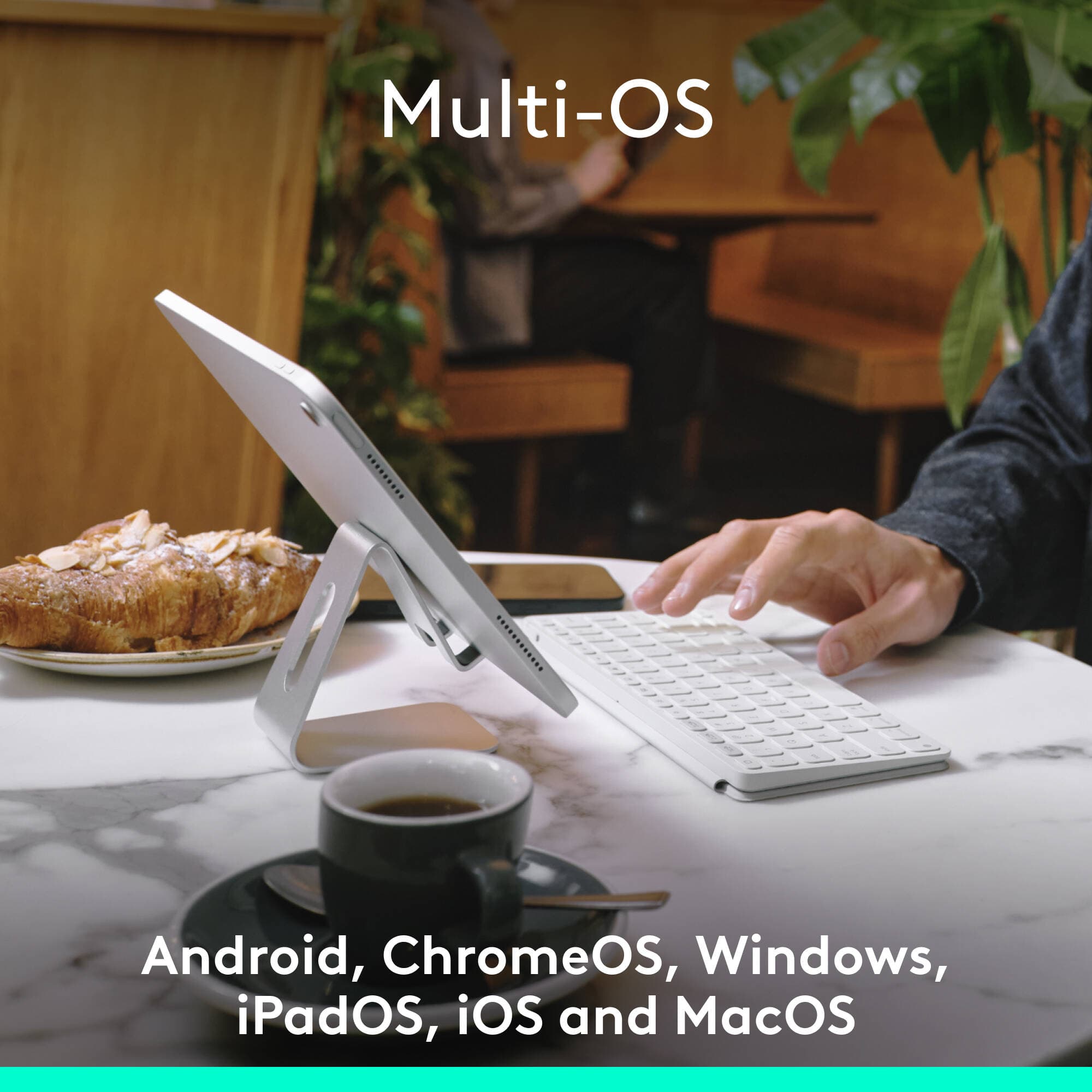 Logitech Keys-To-Go Pale Grey view 5