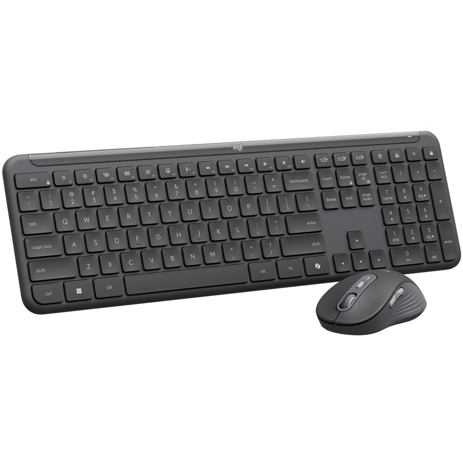 Logitech MK955 for Business Copilot Keyboard Mouse Set | Wireless