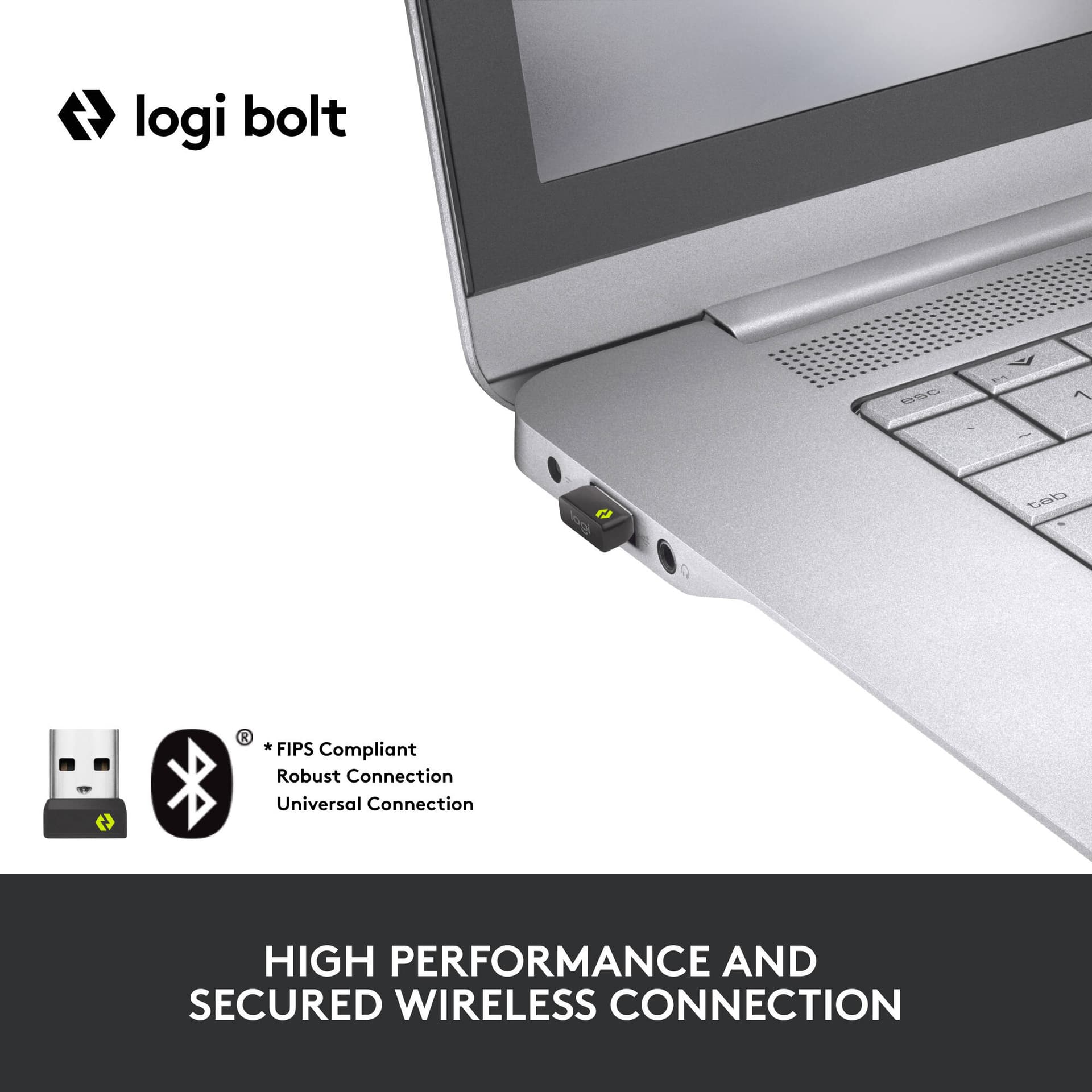 Logitech MX Keys for Business BOLT wireless keyboard in graphite