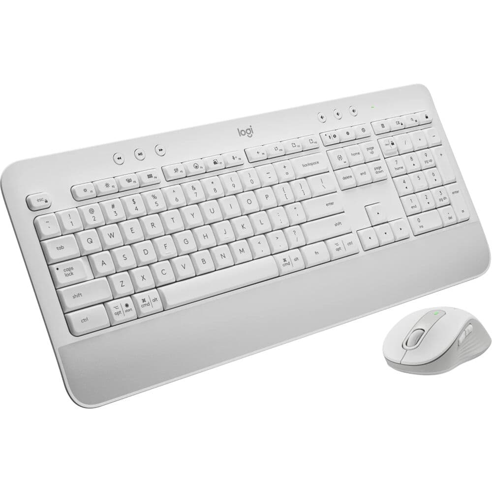 Logitech MK650 Combo B2B Off White Wireless Keyboard Mouse | Business
