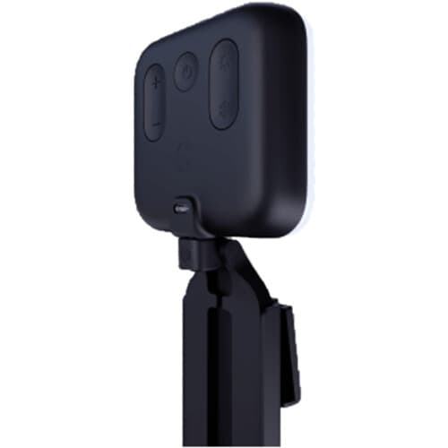 Logitech Litra Glow streaming light for video calls and livestreaming on a desktop setup