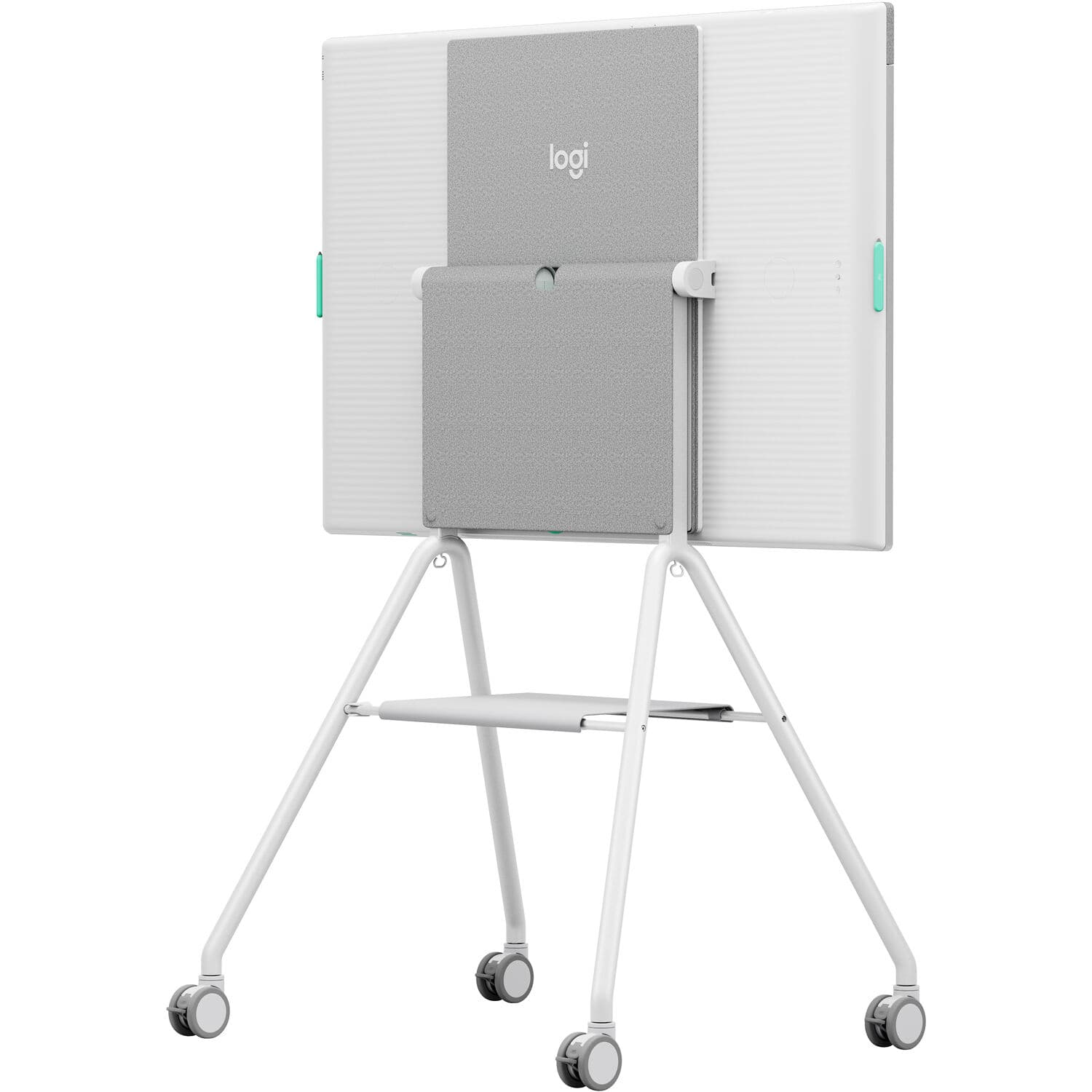 Logitech Rally Board 65 Cart for mobile collaboration display deployment