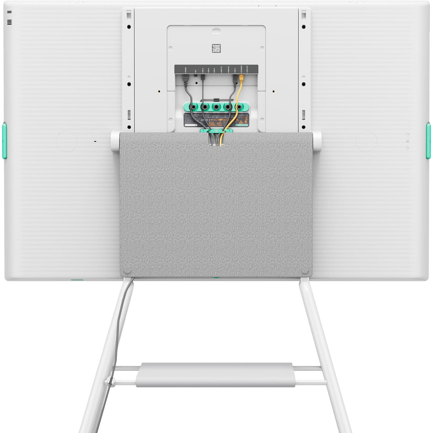 Logitech Rally Board 65 Cart for mobile collaboration display deployment
