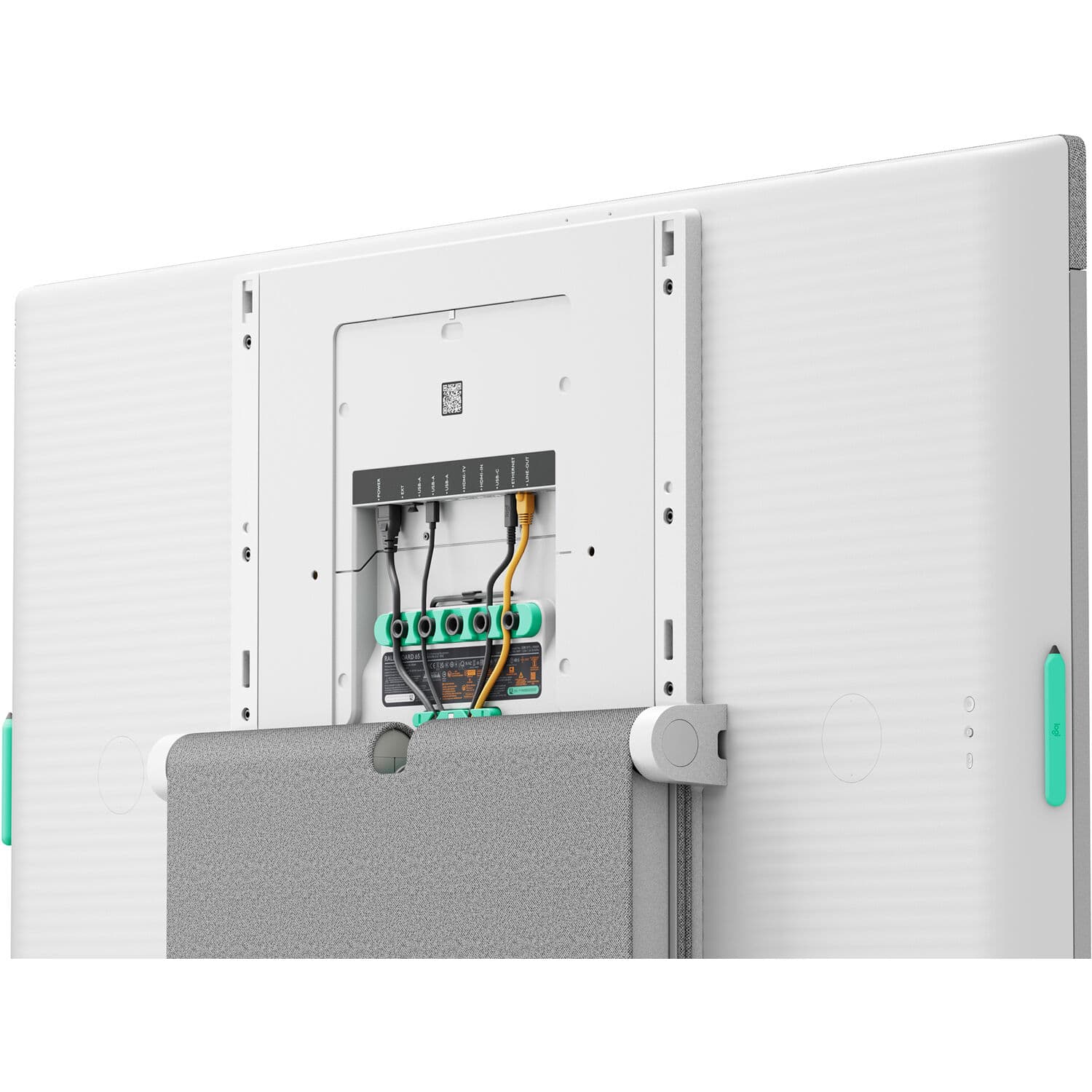 Logitech Rally Board 65 Cart for mobile collaboration display deployment