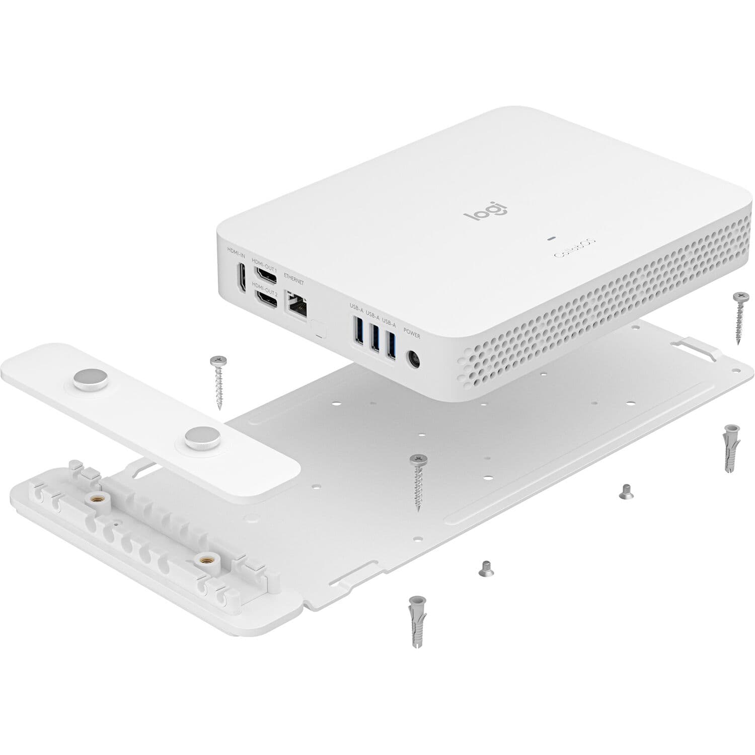 Logitech Compute Mount for secure enterprise hardware installation