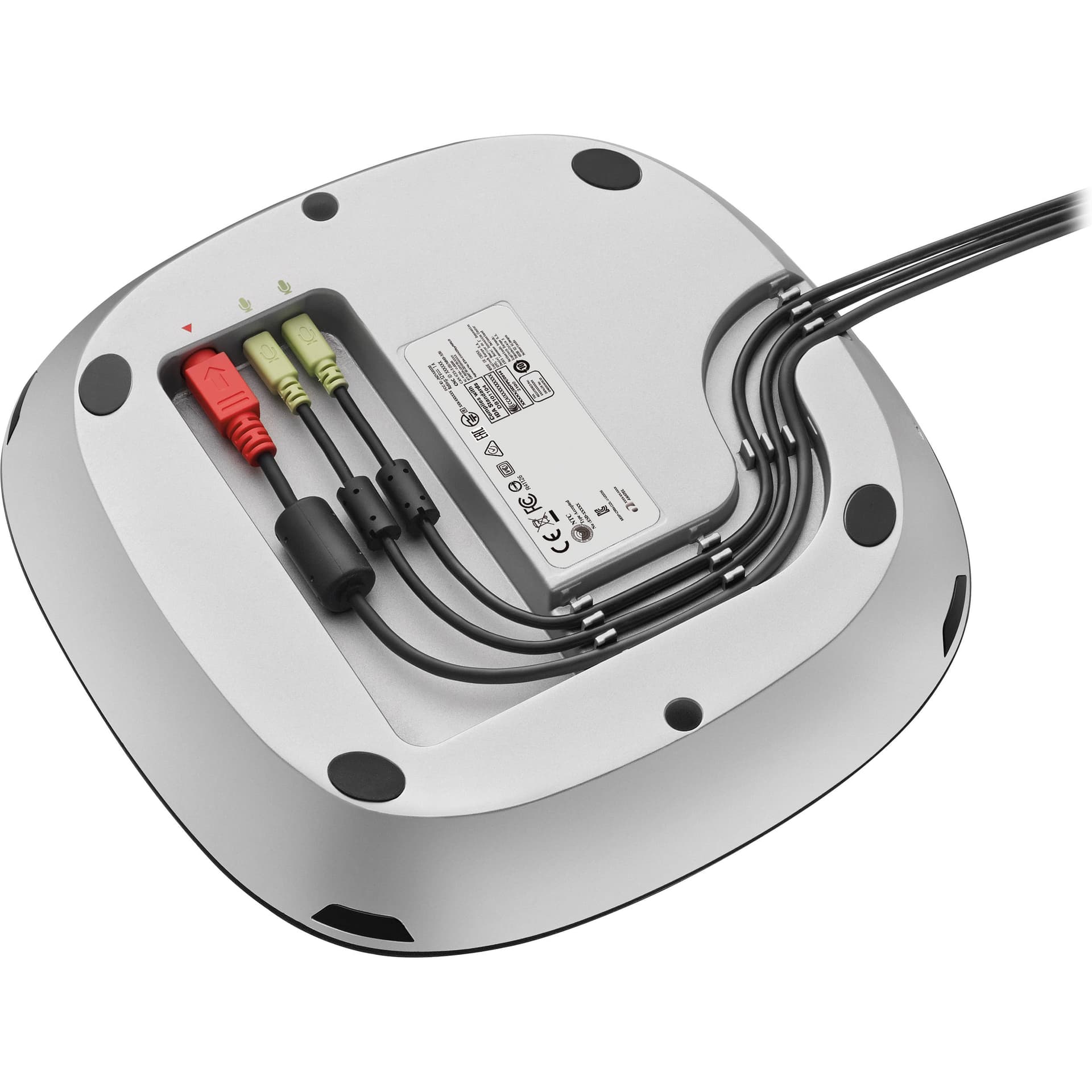 Logitech GROUP video conference system with two extended microphones for conference rooms