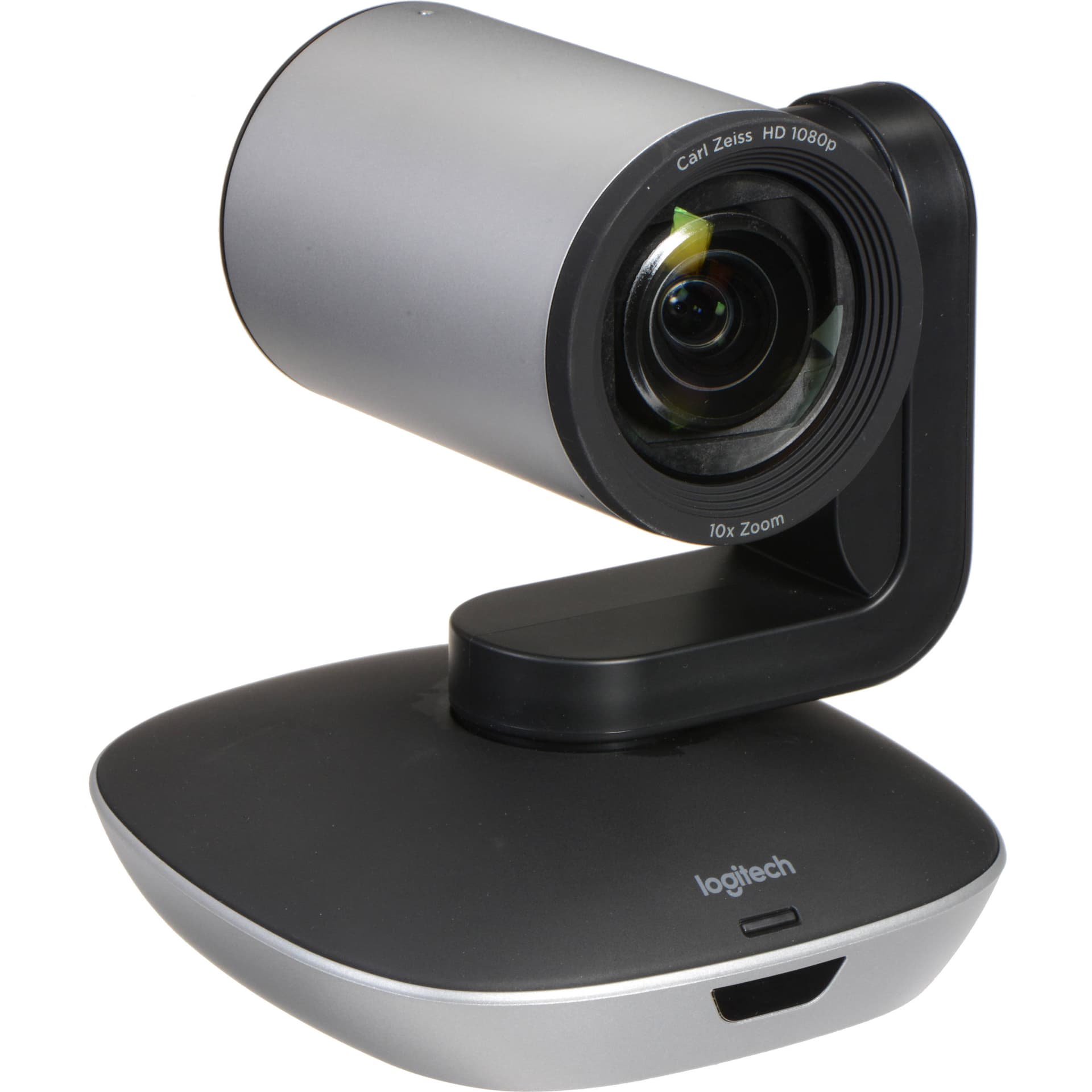 Logitech GROUP video conference system with two extended microphones for conference rooms