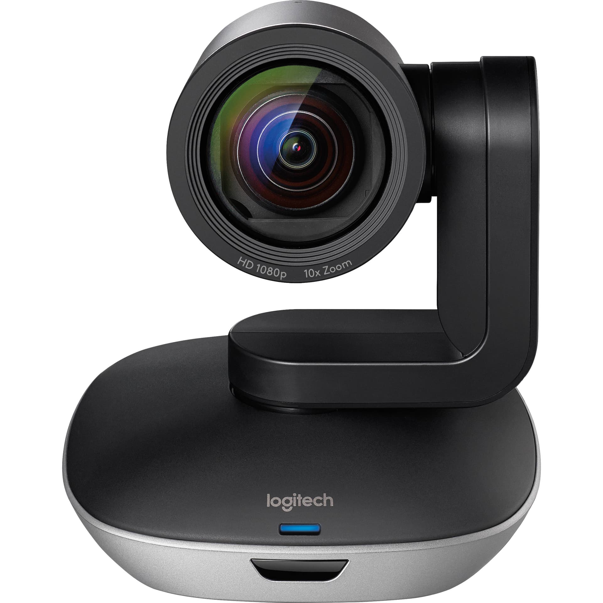 Logitech GROUP video conference system with two extended microphones for conference rooms