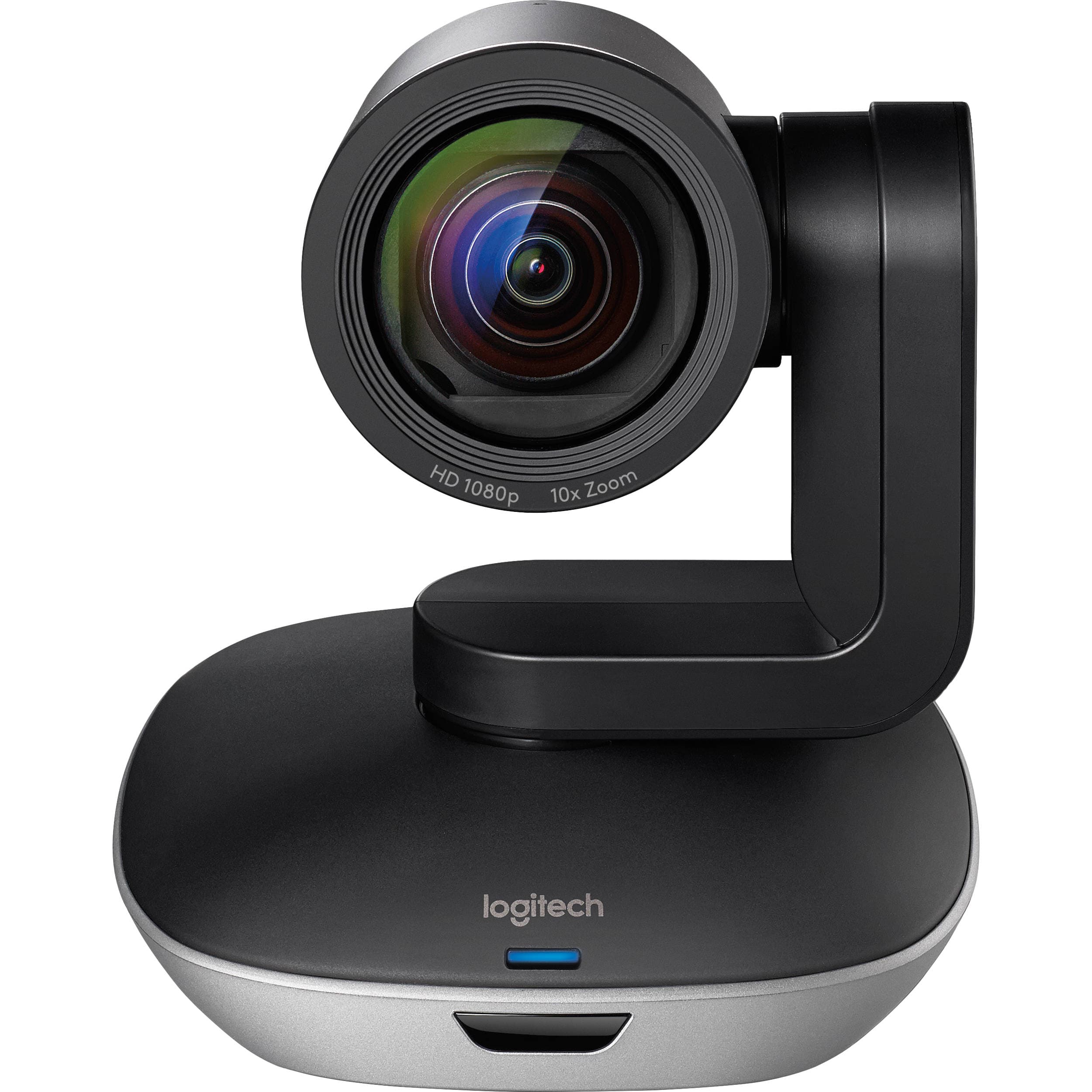 Logitech GROUP video conference system with two extended microphones for conference rooms