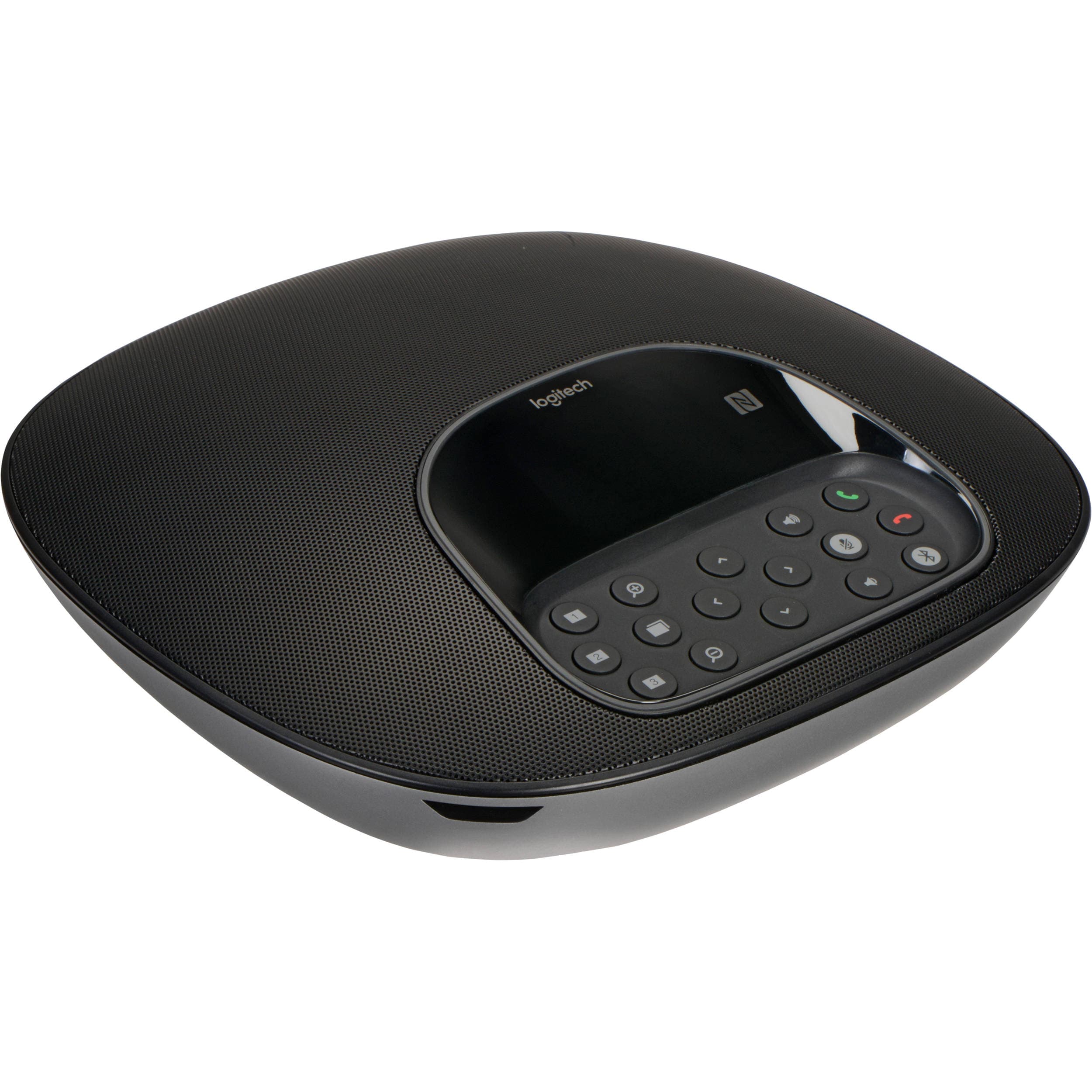 Logitech GROUP video conference system with two extended microphones for conference rooms