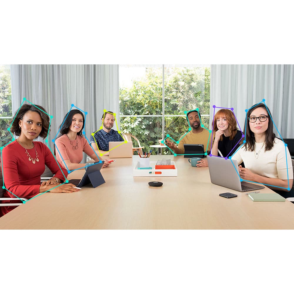 Logitech Rally Plus conference camera for boardroom video meetings