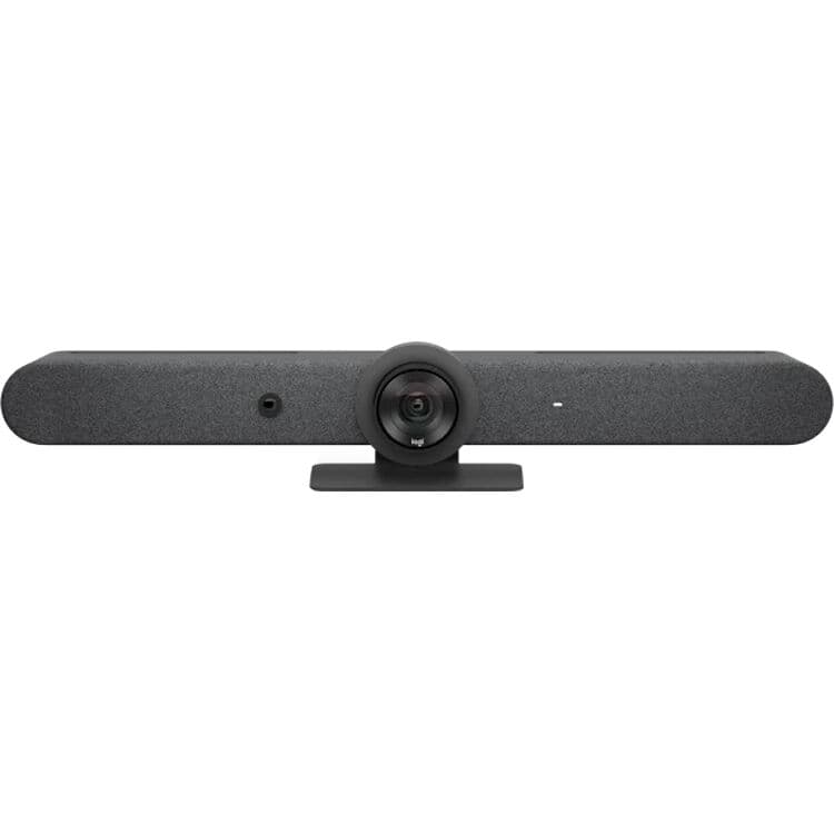 Logitech Rally Bar AIO Graphite 4K Video Bar | Midsize Rooms, PTZ