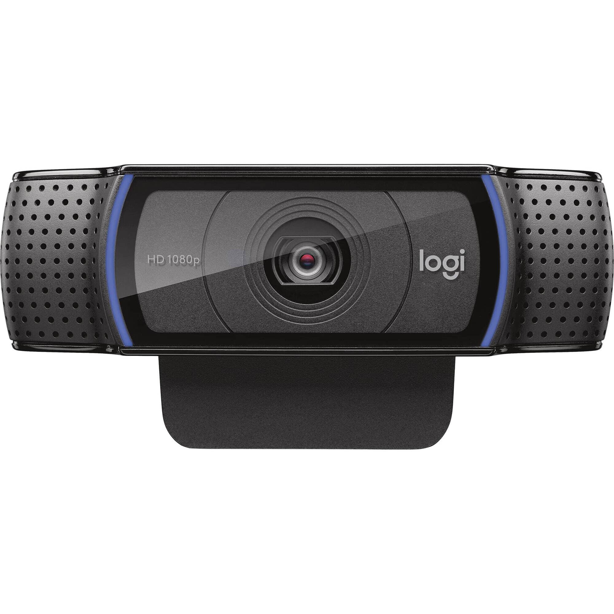 Logitech C920e HD 1080p webcam with 78 degree field of view for business video meetings
