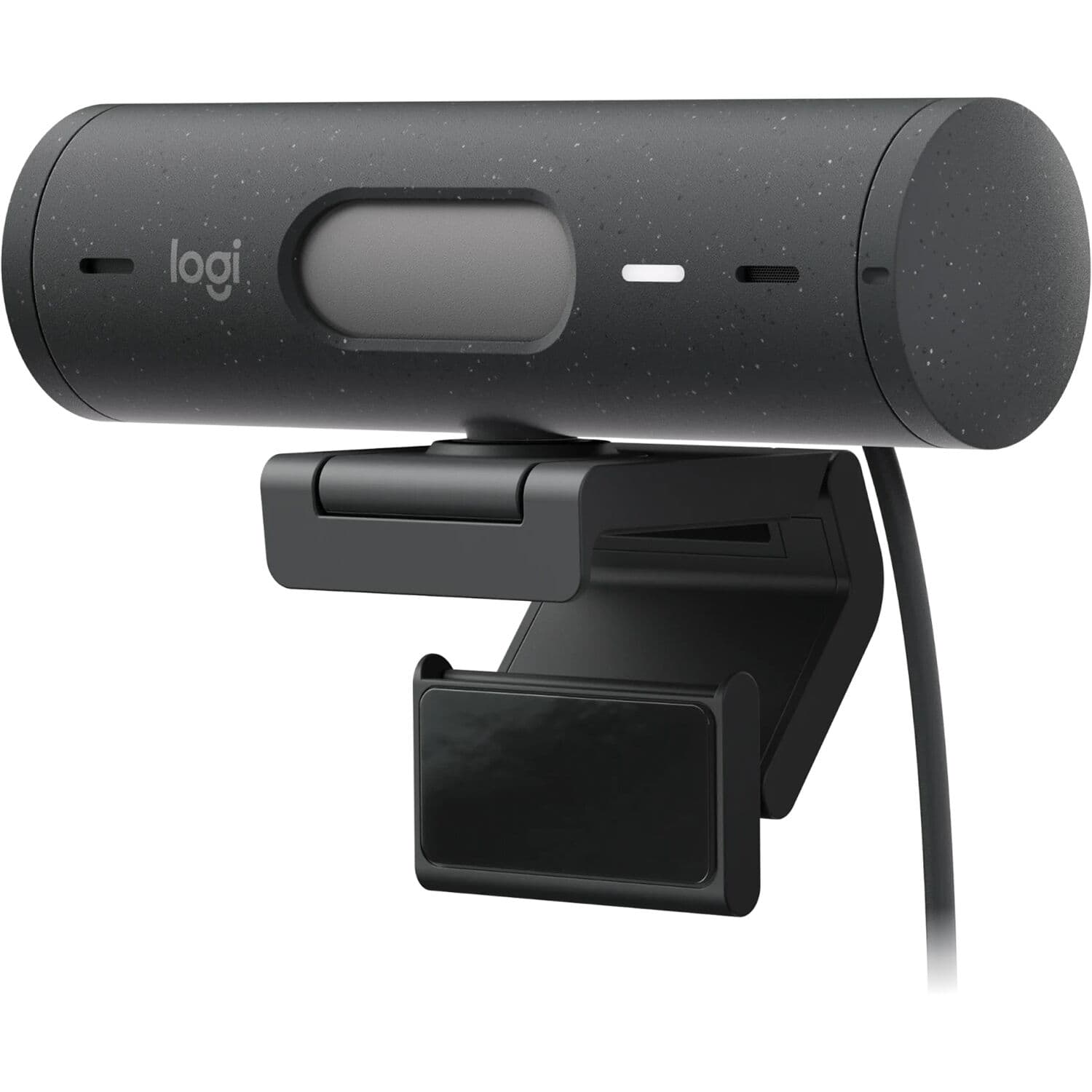 Logitech Brio 505 TAA-compliant graphite webcam for business video conferencing