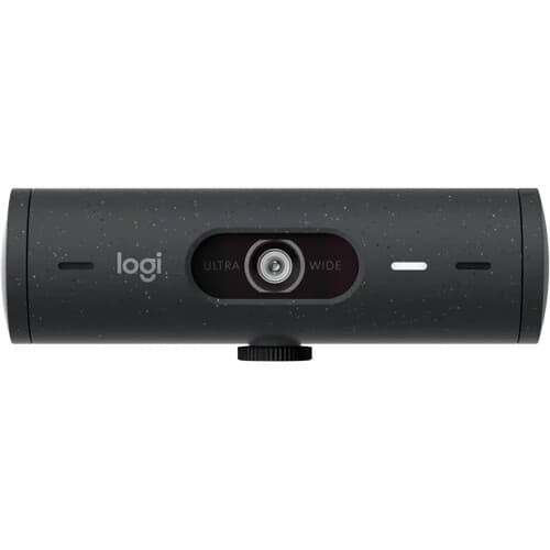 Logitech Brio 505 TAA-compliant graphite webcam for business video conferencing