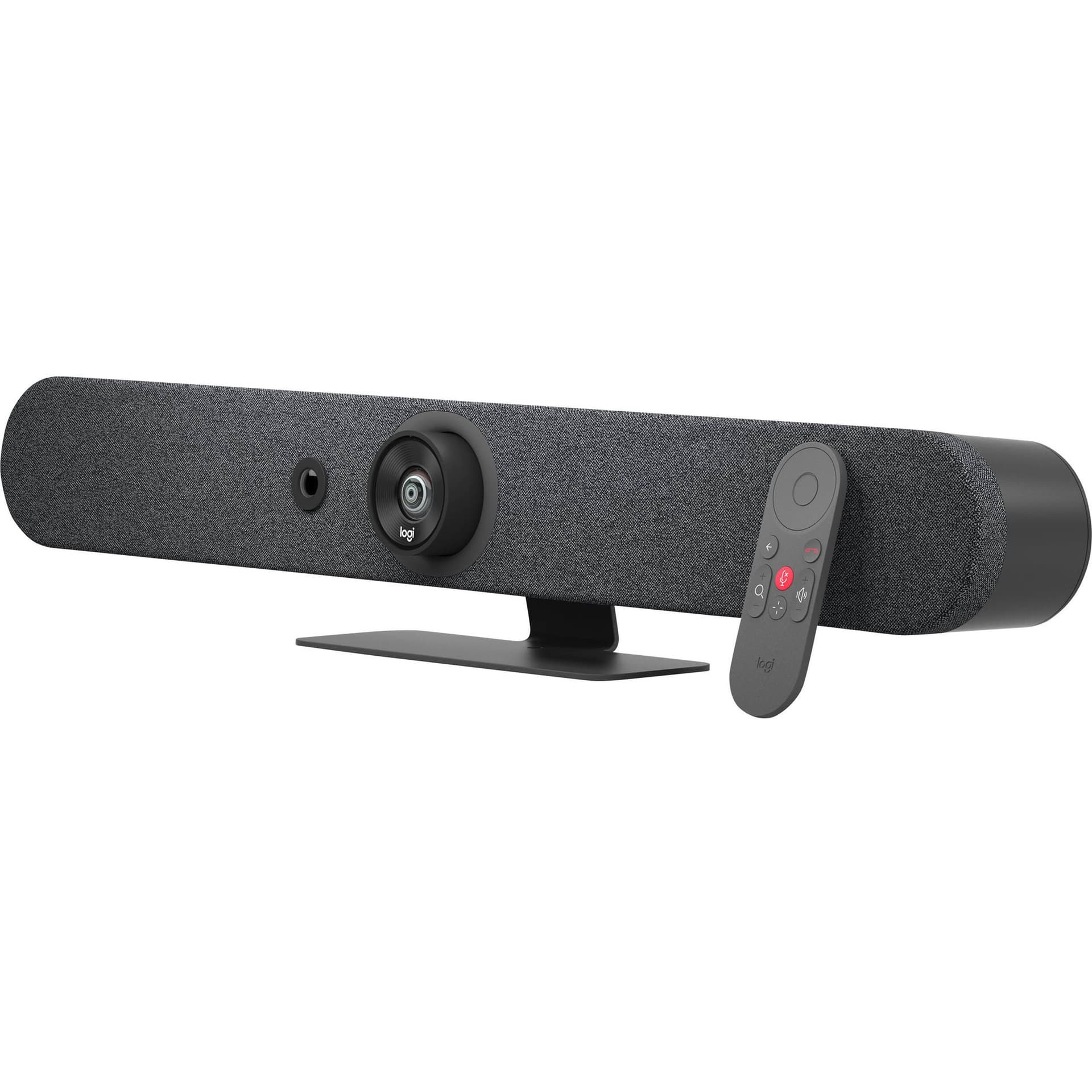 Logitech Rally Bar Mini TAA Compliant video bar in Graphite for small conference rooms