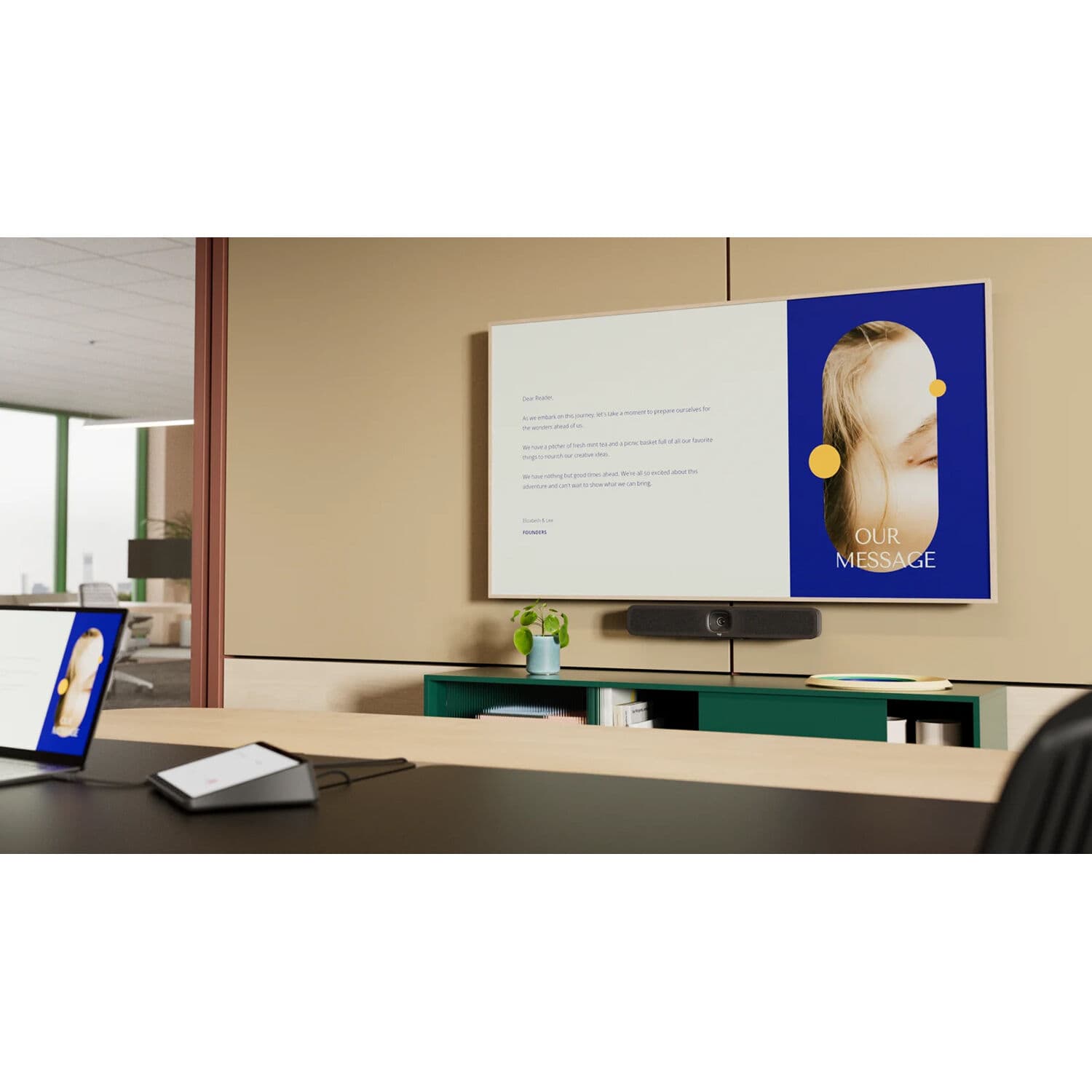 Logitech Meetup 2 conference room camera for small meeting spaces