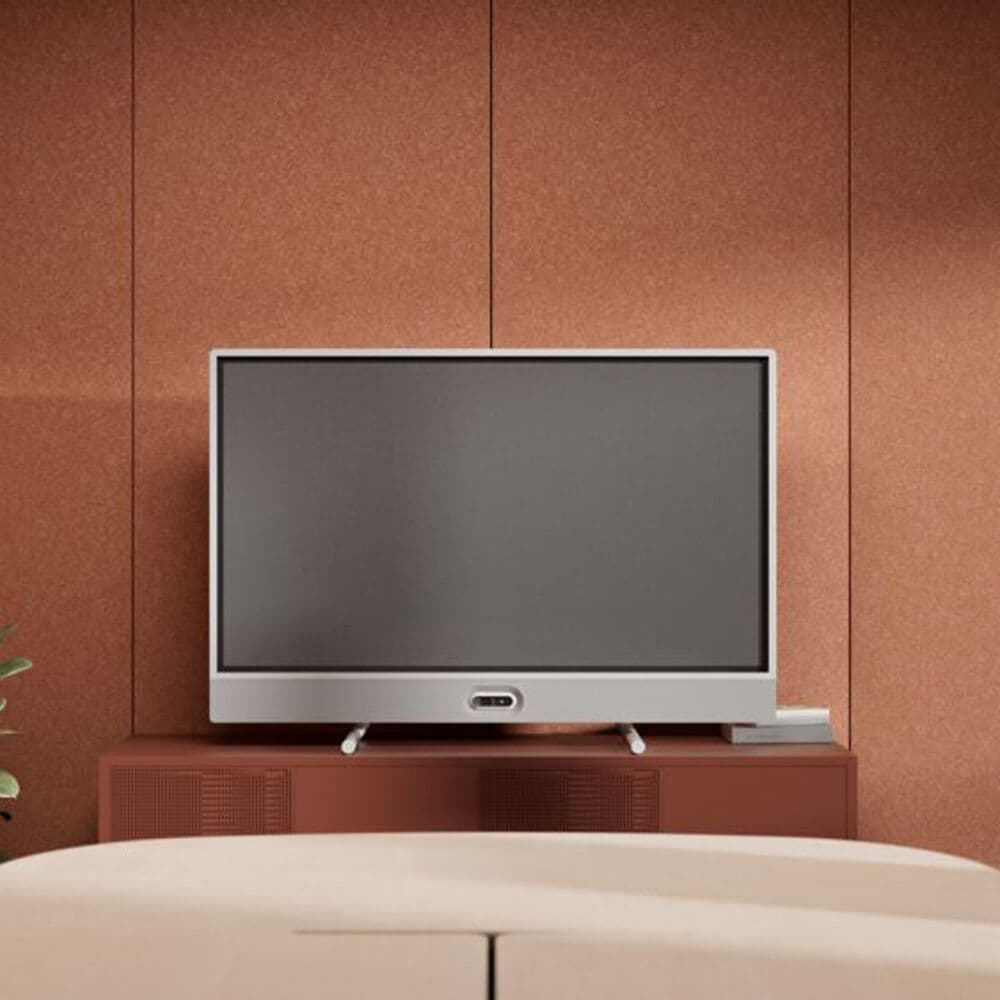 Logitech Rally Board 65 Offwhite all-in-one 65-inch touchscreen video conferencing system