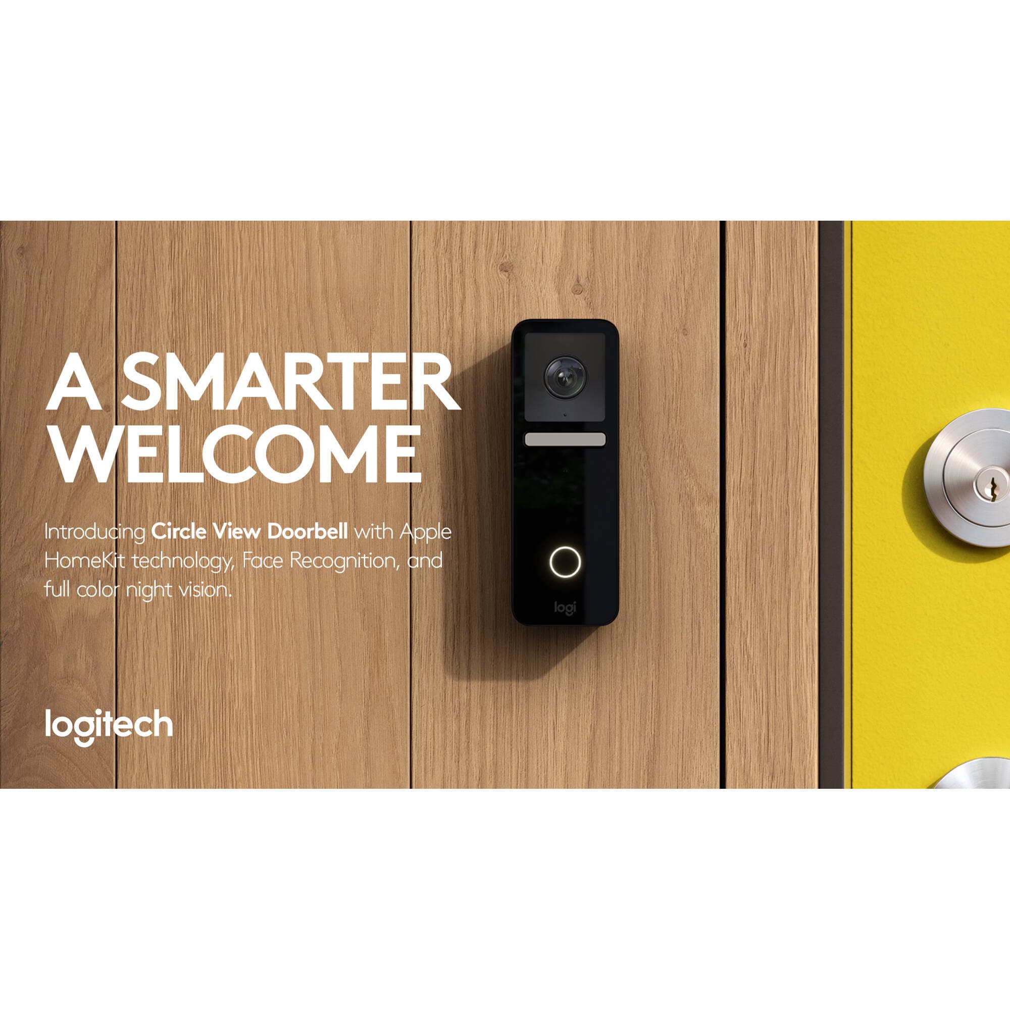 CIRCLE VIEW DOORBELL - BLACK view 2