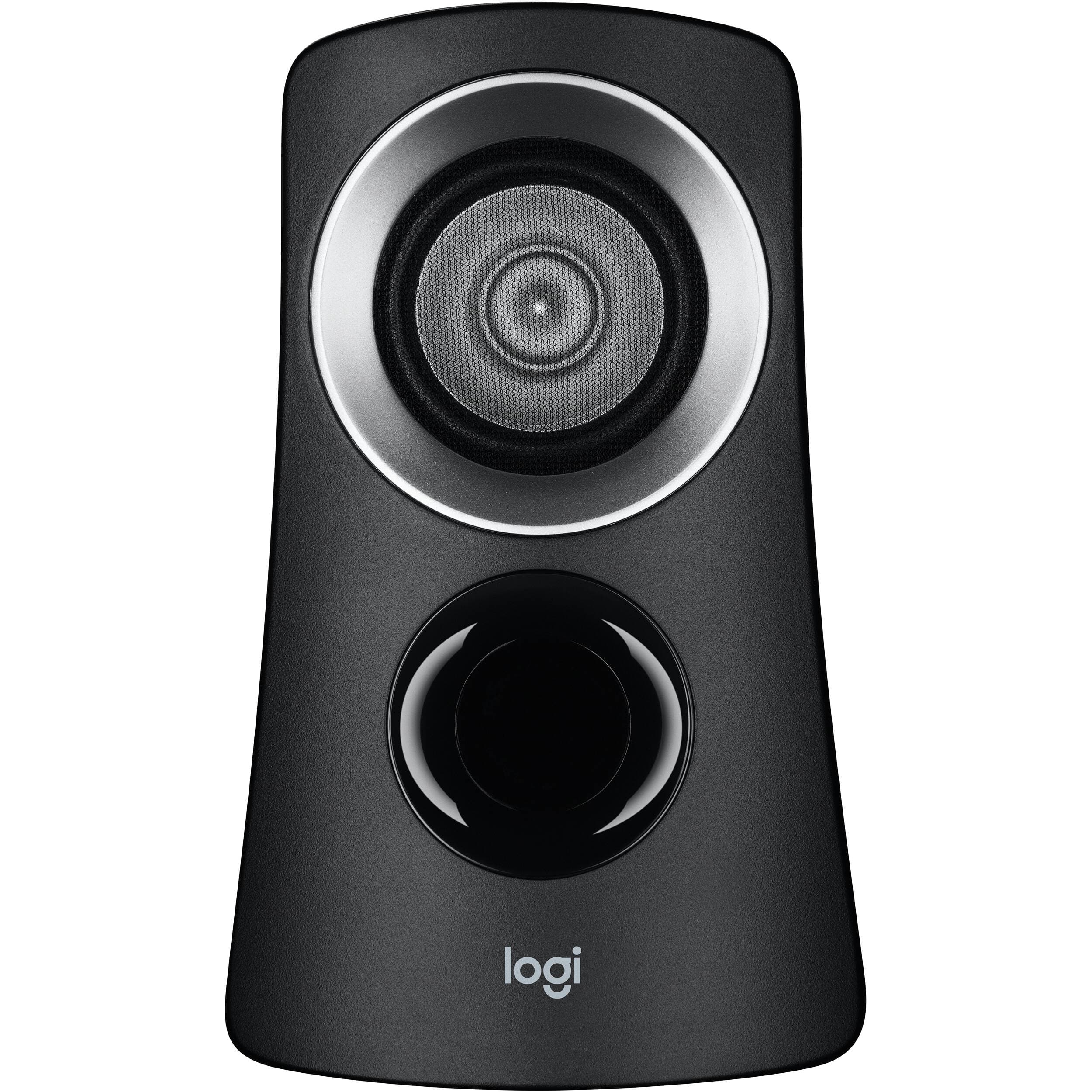 Logitech Z313 2.1 desktop speaker system with compact subwoofer and wired control pod