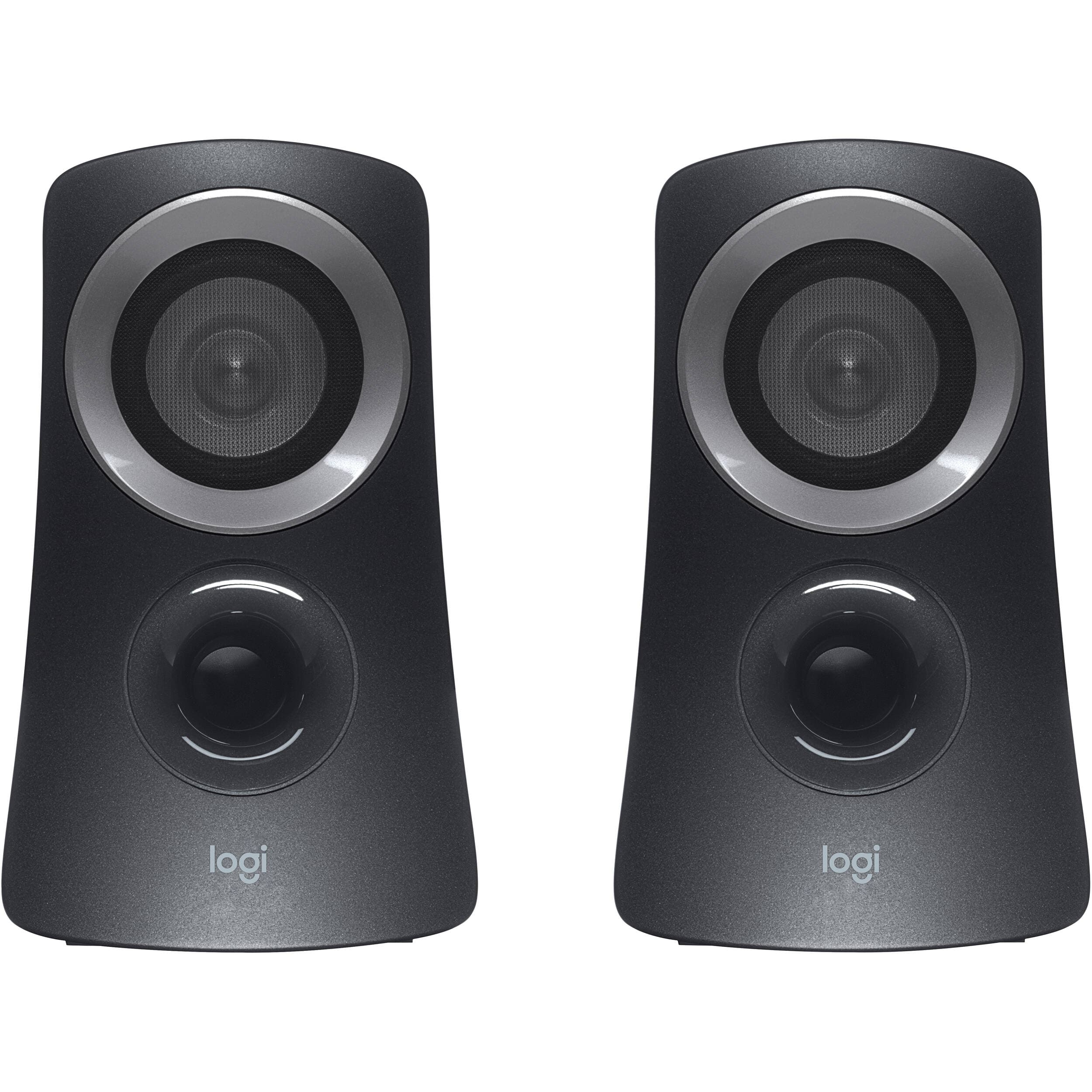 Logitech Z313 2.1 desktop speaker system with compact subwoofer and wired control pod