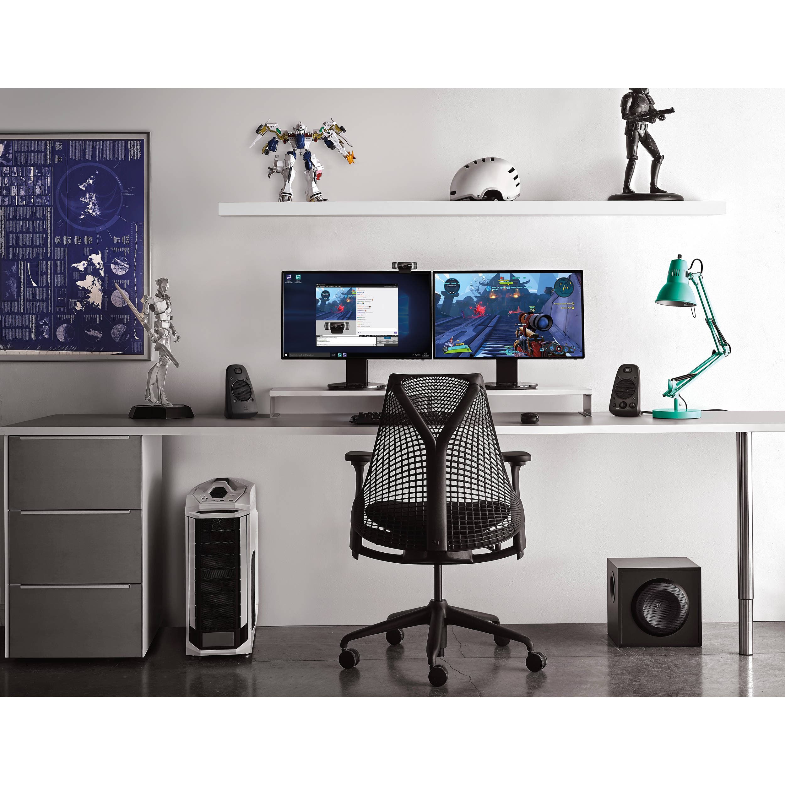 Logitech Z625 THX certified 2.1 desktop speaker system with subwoofer