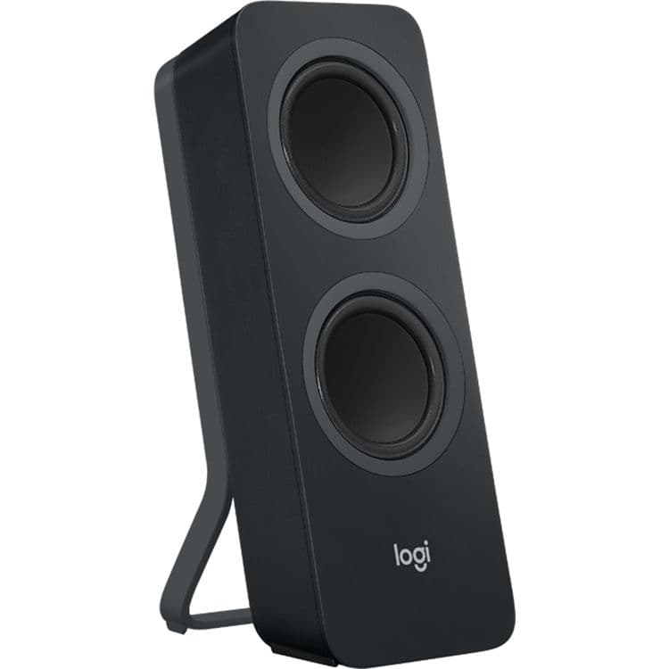 Logitech Z207 black Bluetooth desktop speakers with Easy-Switch controls