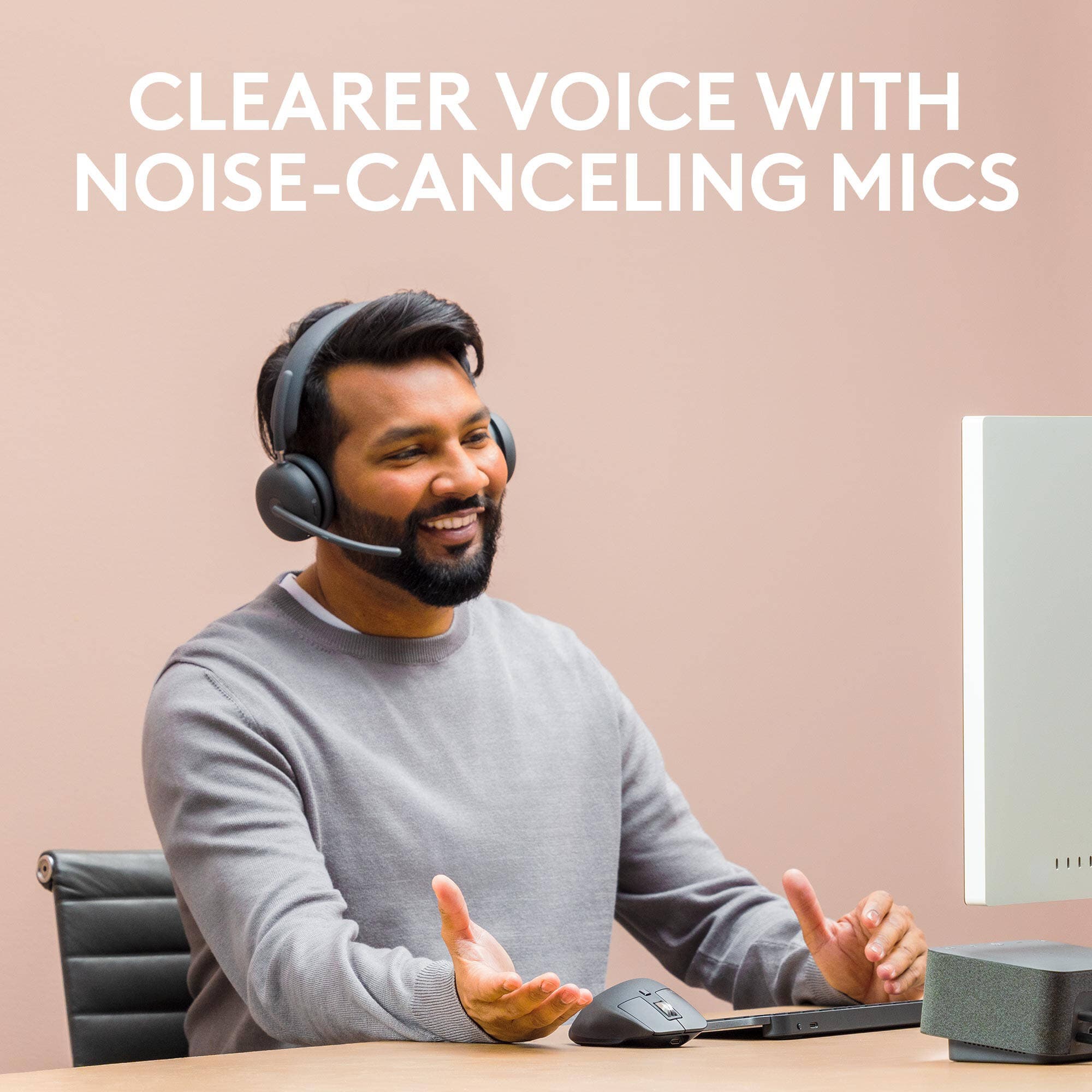 Logitech Zone Wireless 2 UC graphite wireless headset for business calls