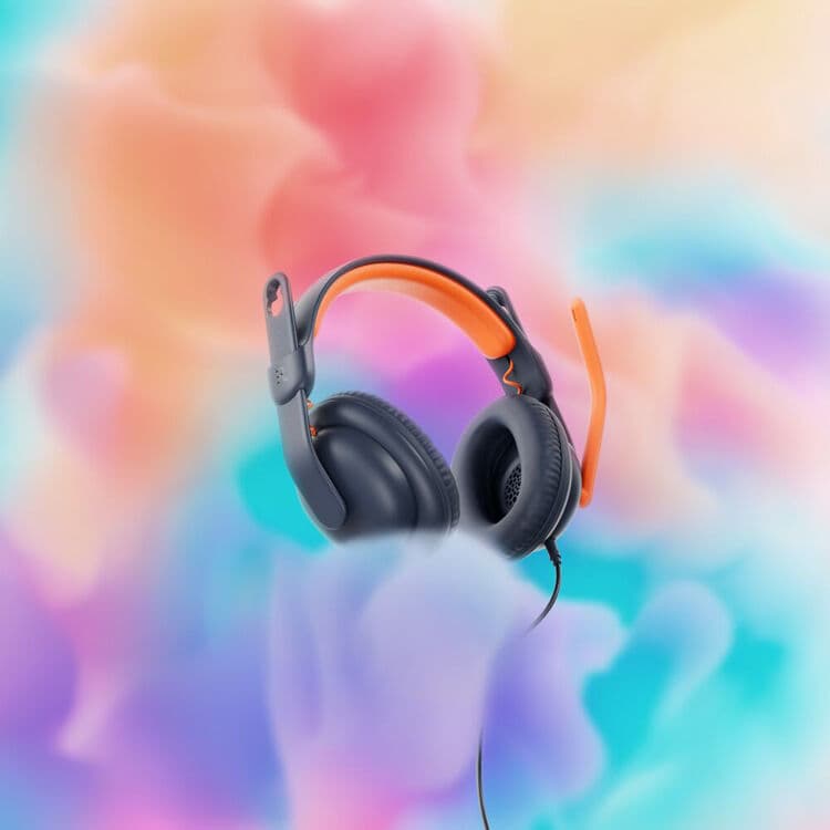 Logitech Zone Learn Headset USB-A over-ear wired headset with USB-A connector