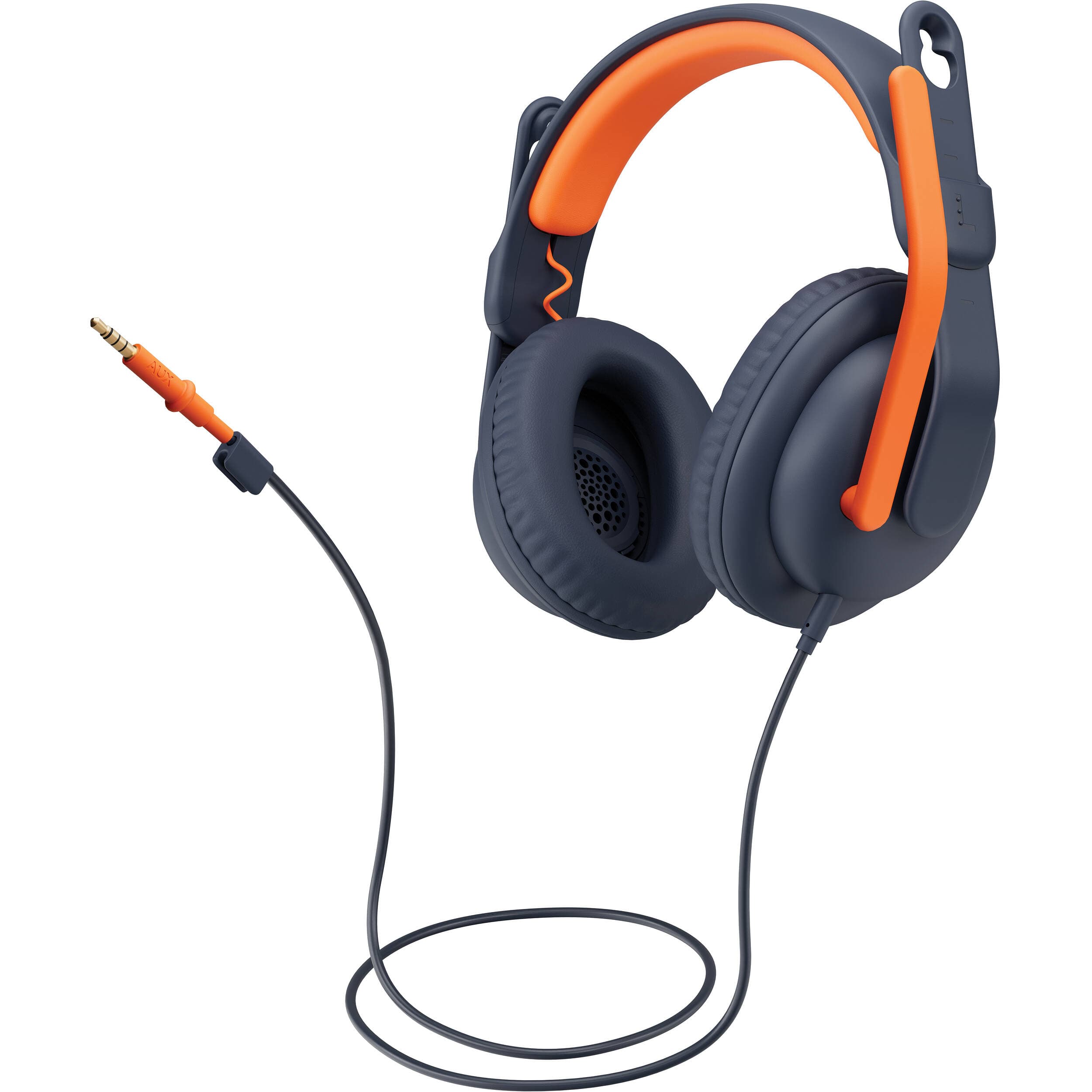 Logitech Zone Learn Headset-Dual wired over-ear headset with USB-C and 3.5 mm connectivity