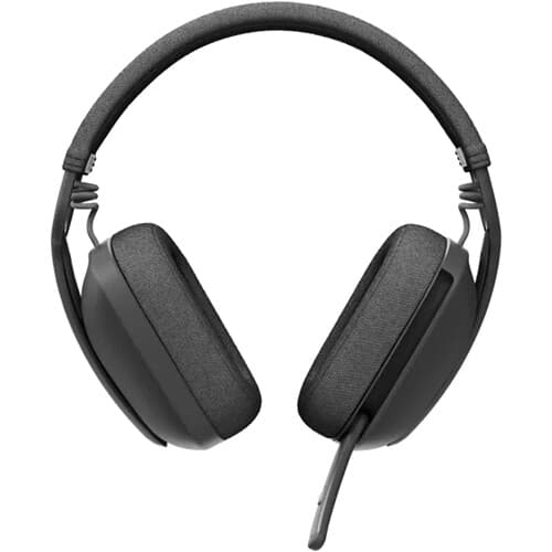 Logitech Zone VIBE wireless headset in graphite for UC calls and hybrid work