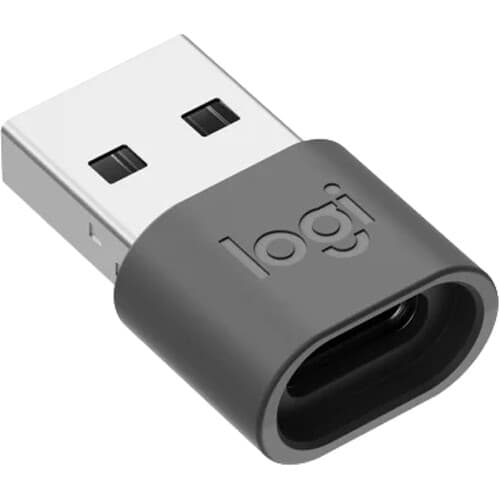 Logitech Zone VIBE wireless headset in graphite for UC calls and hybrid work