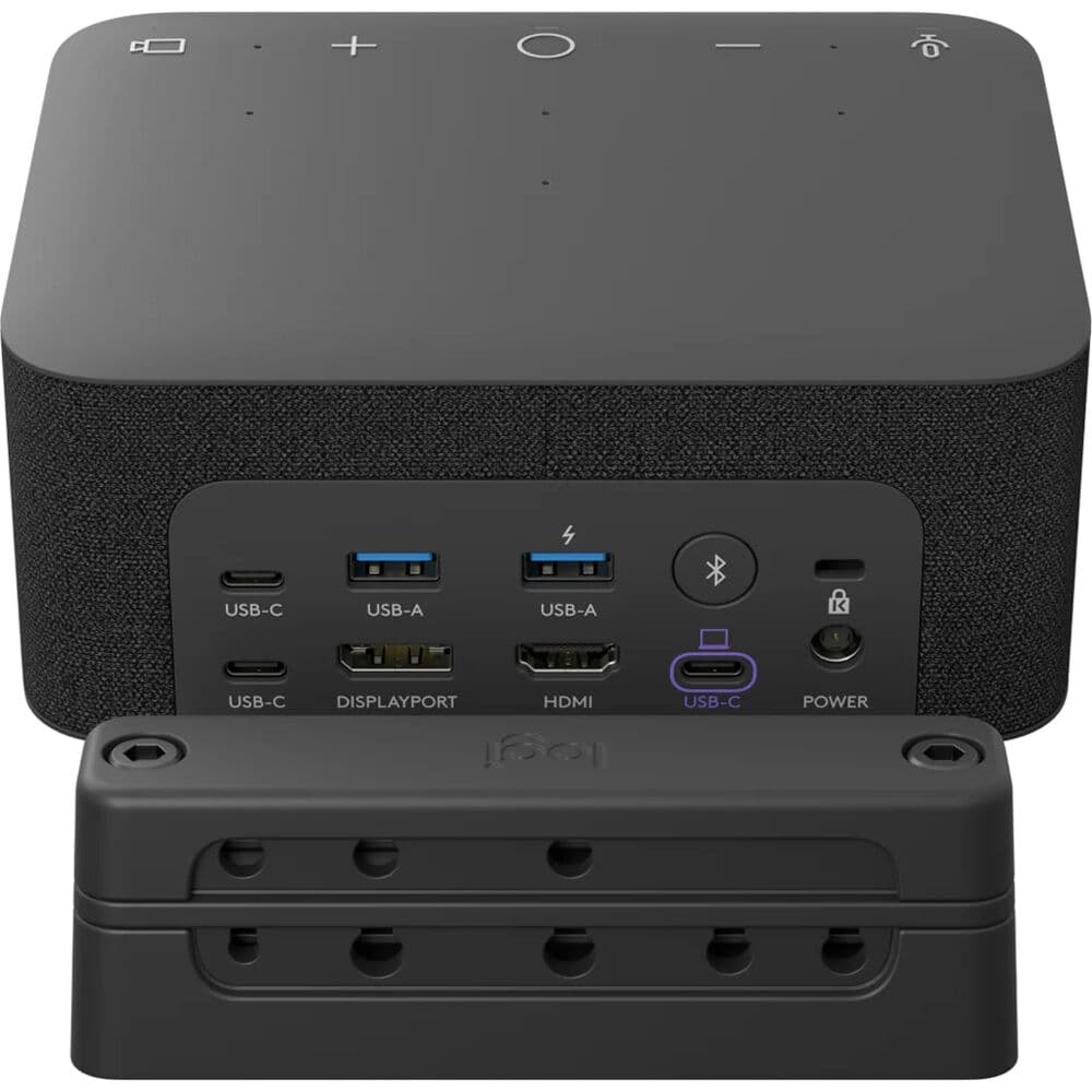 Logitech Logi Dock Focus Room Kit PO brown box for Teams focus room deployment