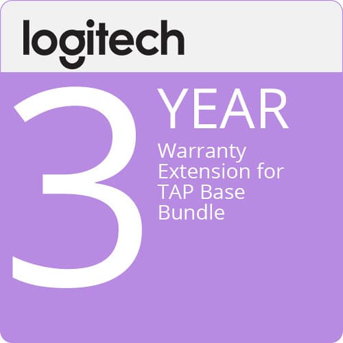 Logitech 3 YR EXT WARRANTY FOR TAP-BASE BUNDLE | On-site Support