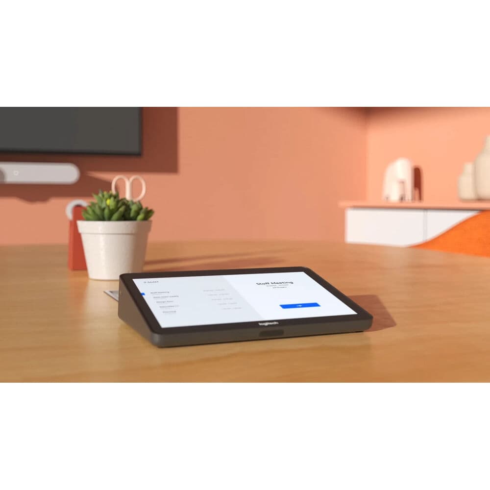 Logitech TAPMSTBASEASU2 Microsoft Teams room base bundle with Tap control and NUC integration