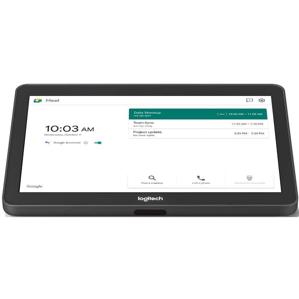 Logitech TAPMSTBASEASU2 Microsoft Teams room base bundle with Tap control and NUC integration