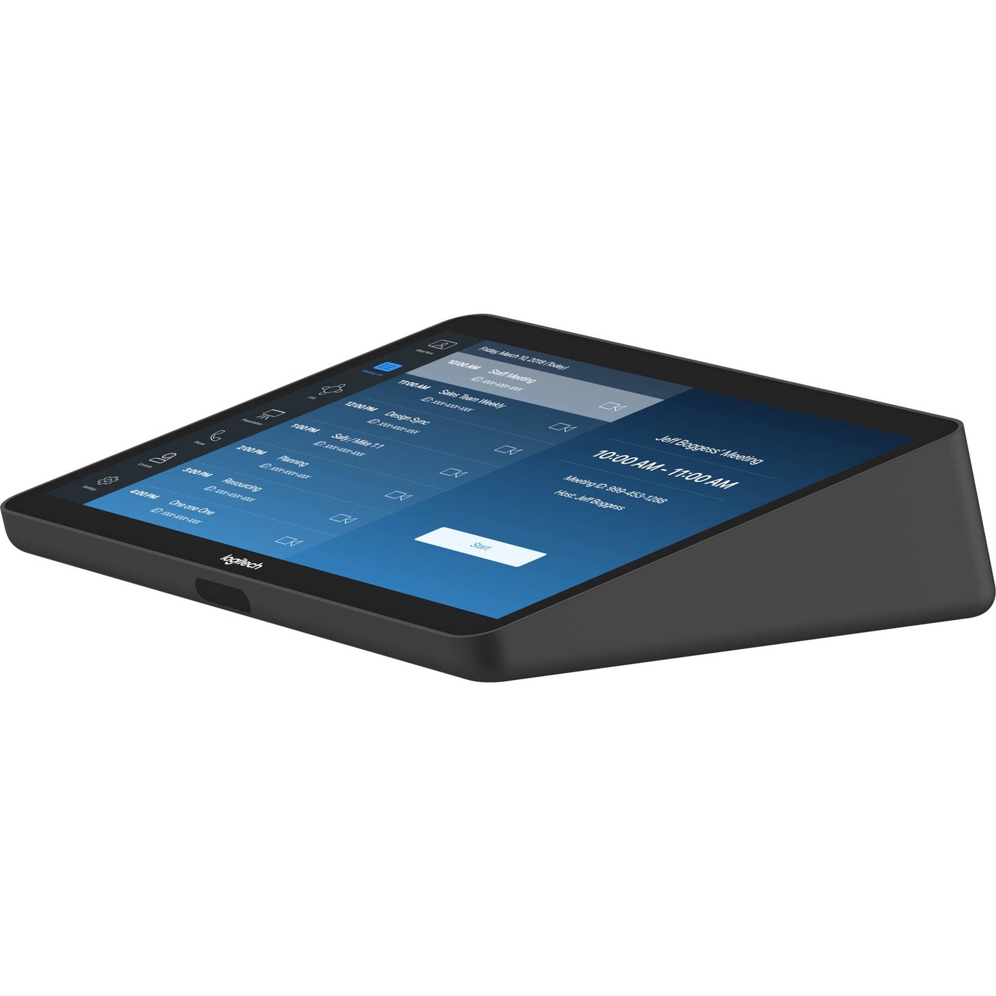 Logitech Rally Bar Mini room system in graphite for small to medium conference rooms