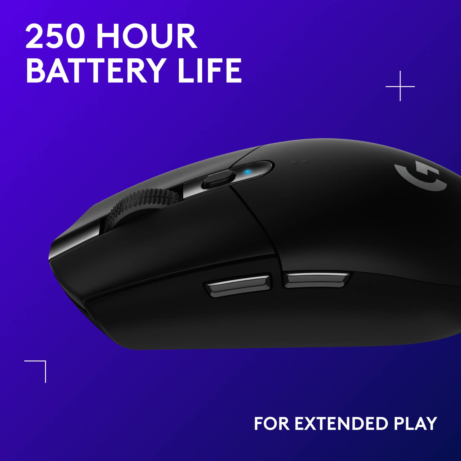 G305 WIRELESS GAMING MOUSE (BLACK) view 4