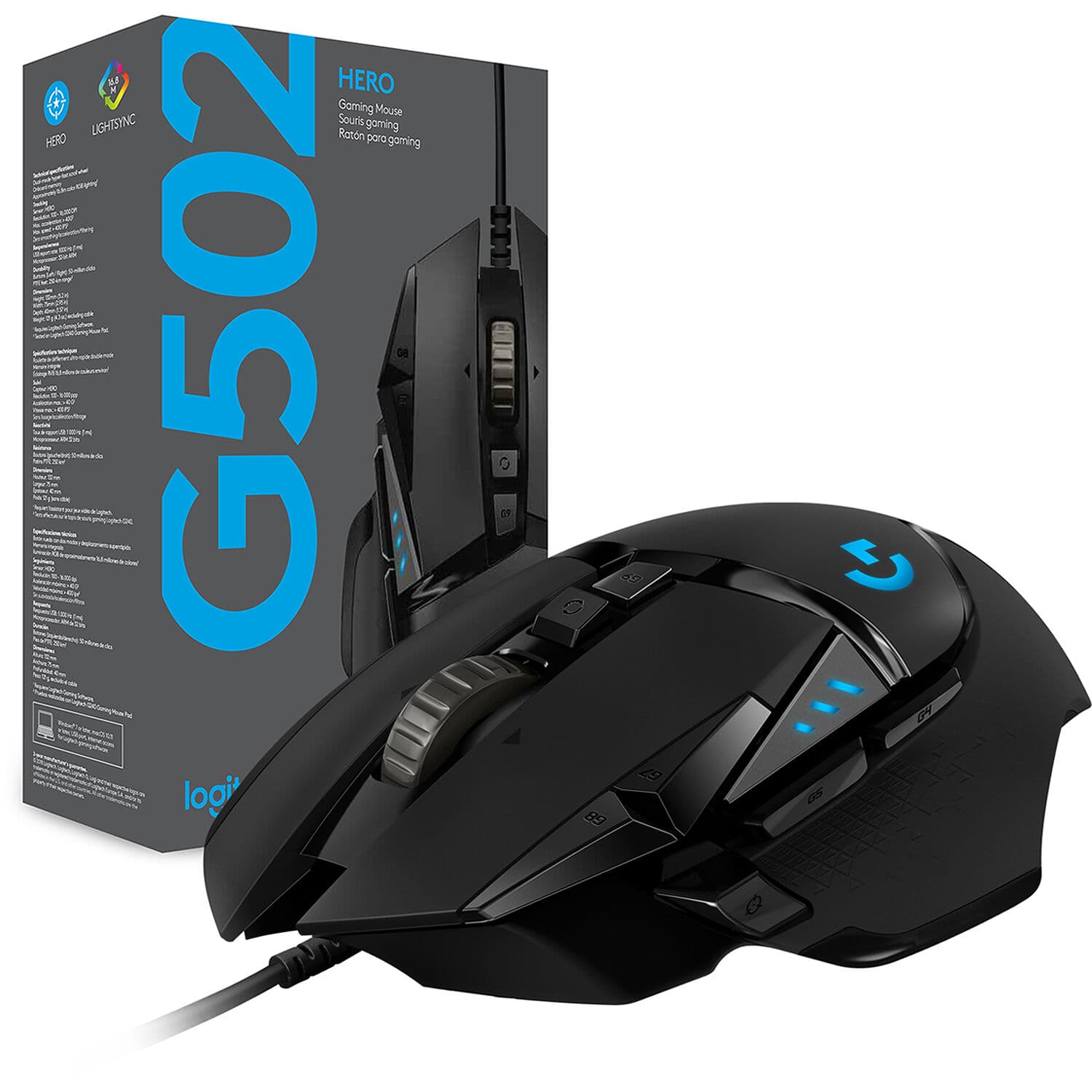 G502 HERO Wired Gmng Mouse view 11