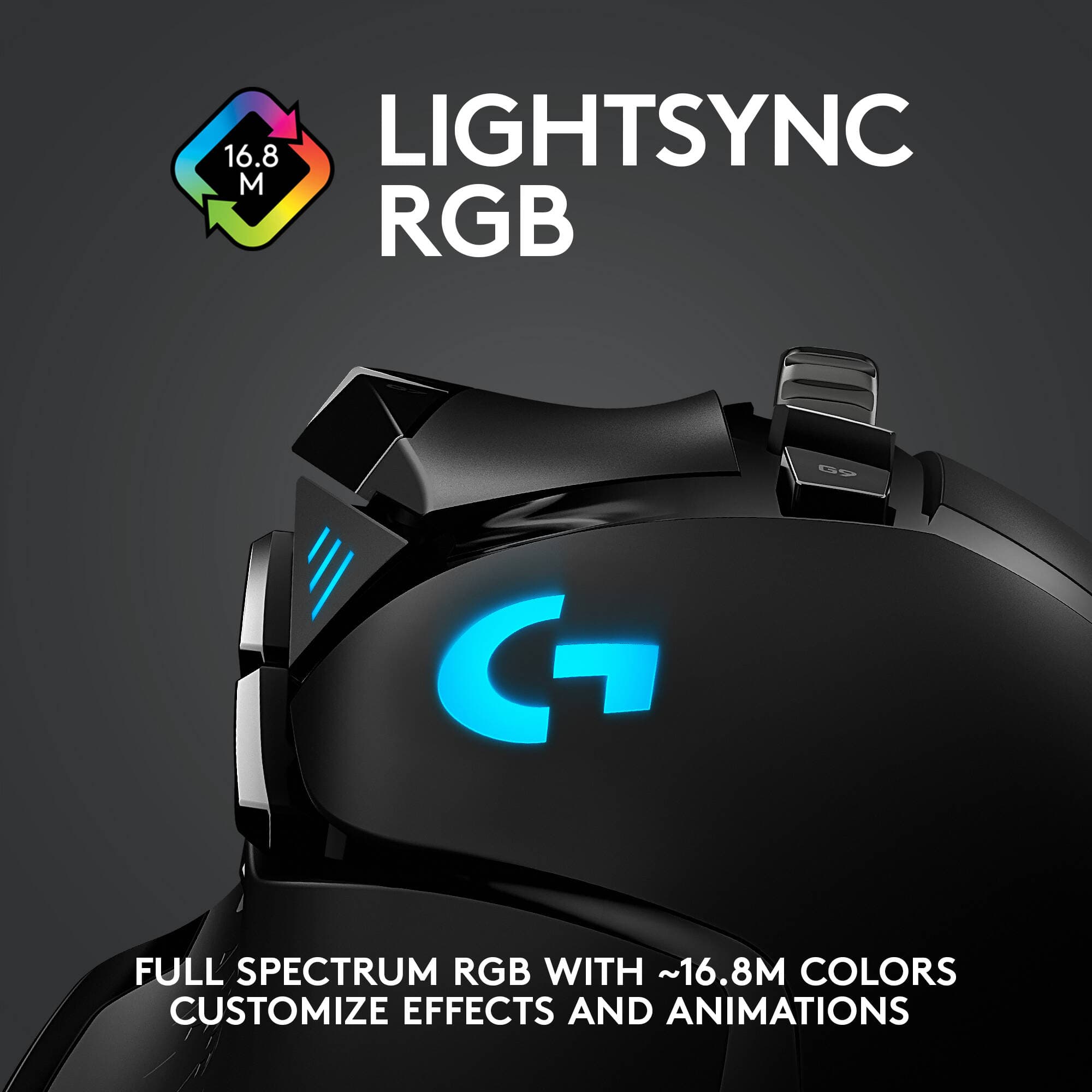 G502 Lightspeed Wireless Mouse view 8
